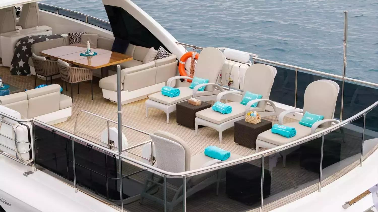 Anka by Princess – Private Motor Yacht Charter in Rome – Special Offer at Boatcrowd