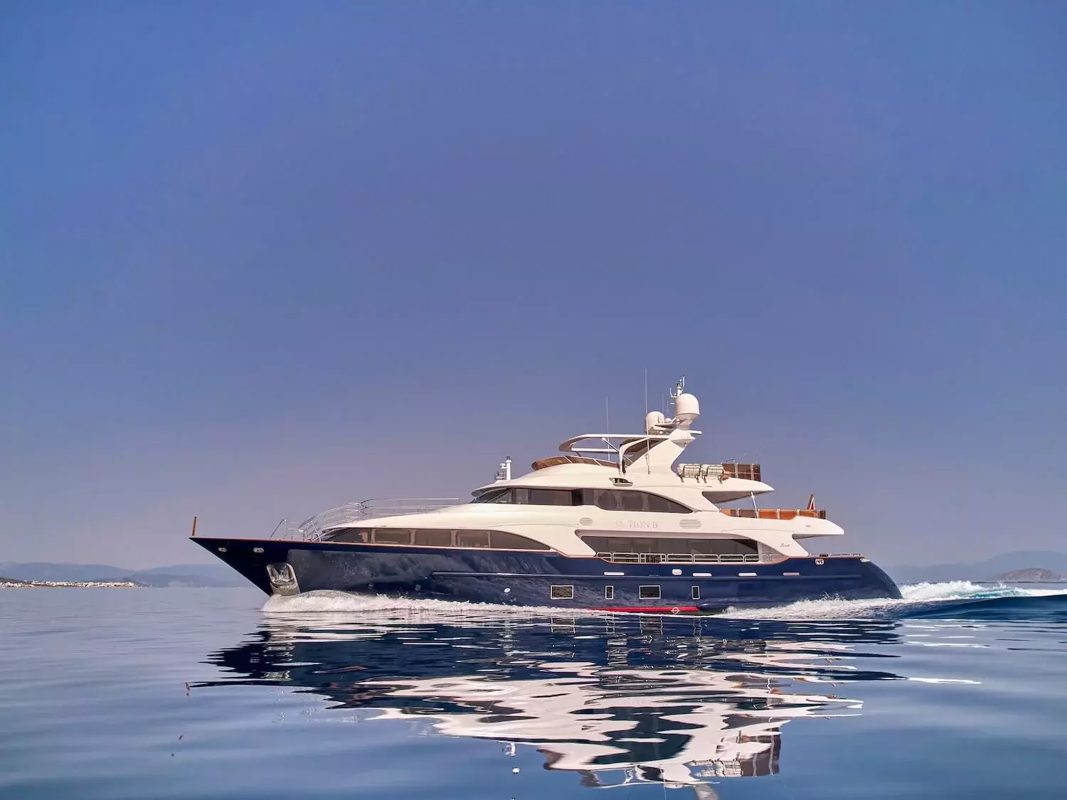 Option B by Benetti - Special Offer for a private Superyacht Charter in Santorini with a crew
