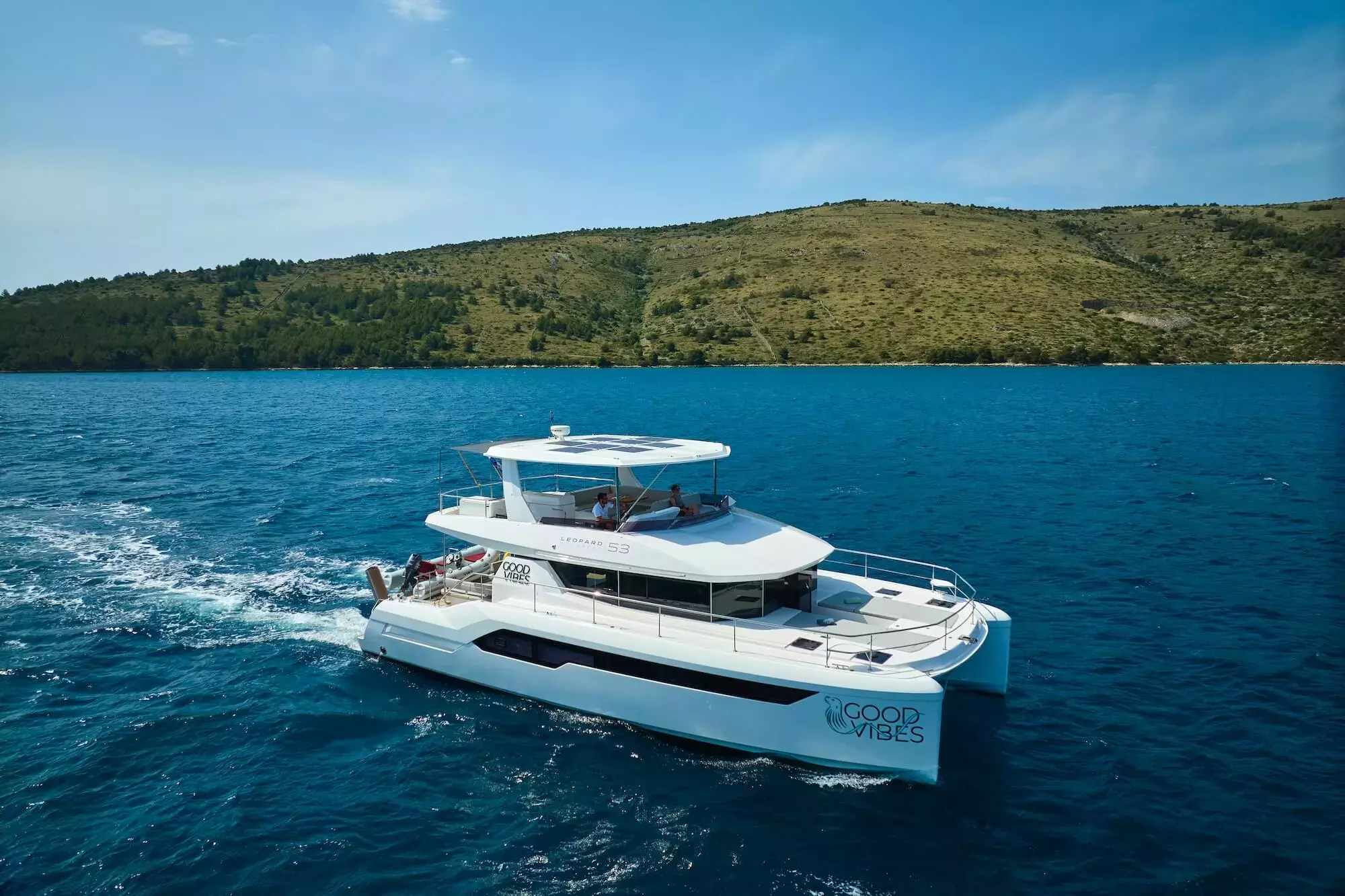 Good Vibes by Leopard Catamarans - Private Power Catamaran Charter in Montenegro – Special Offer at Boatcrowd