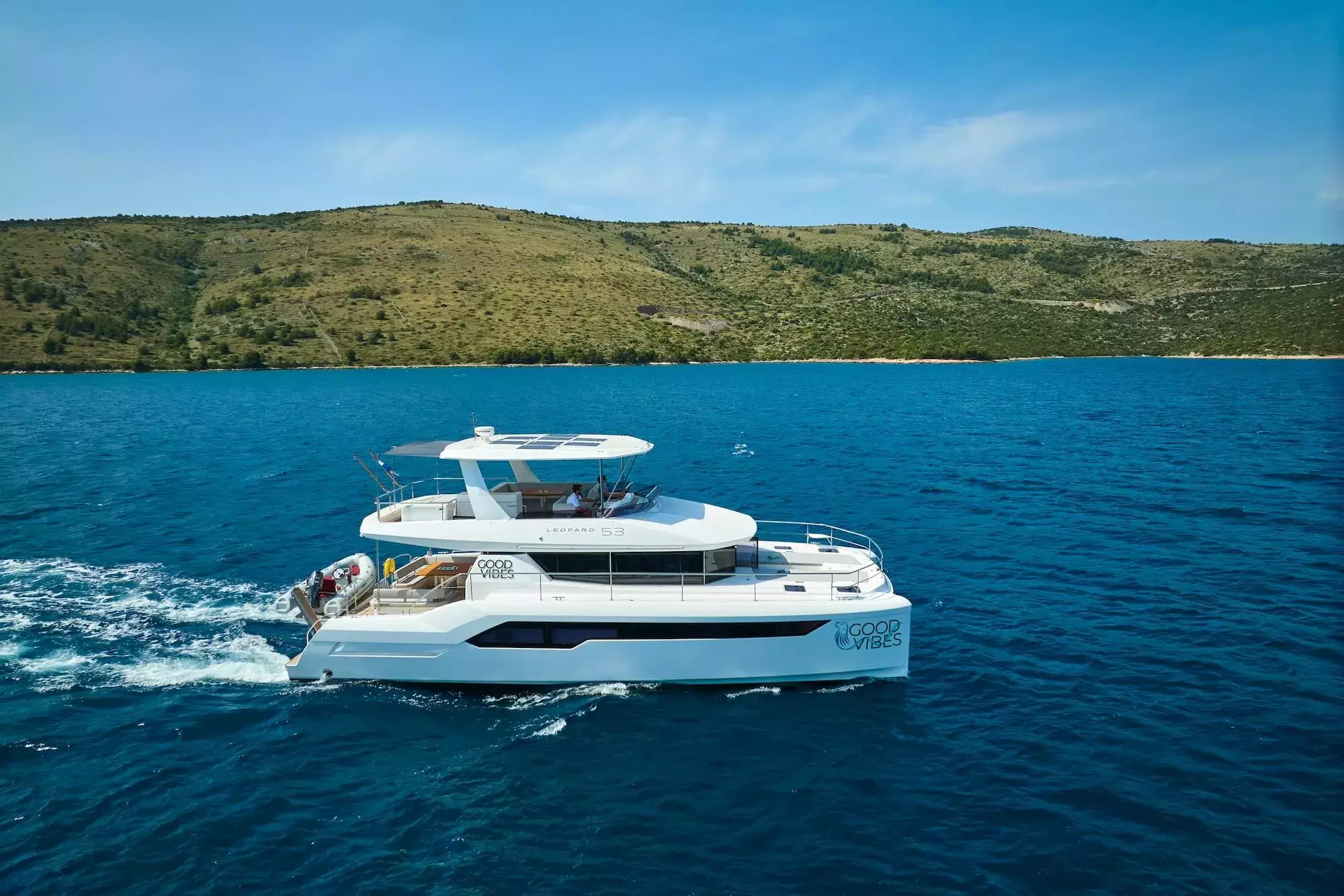 Good Vibes by Leopard Catamarans - Private Power Catamaran Charter in Montenegro – Special Offer at Boatcrowd
