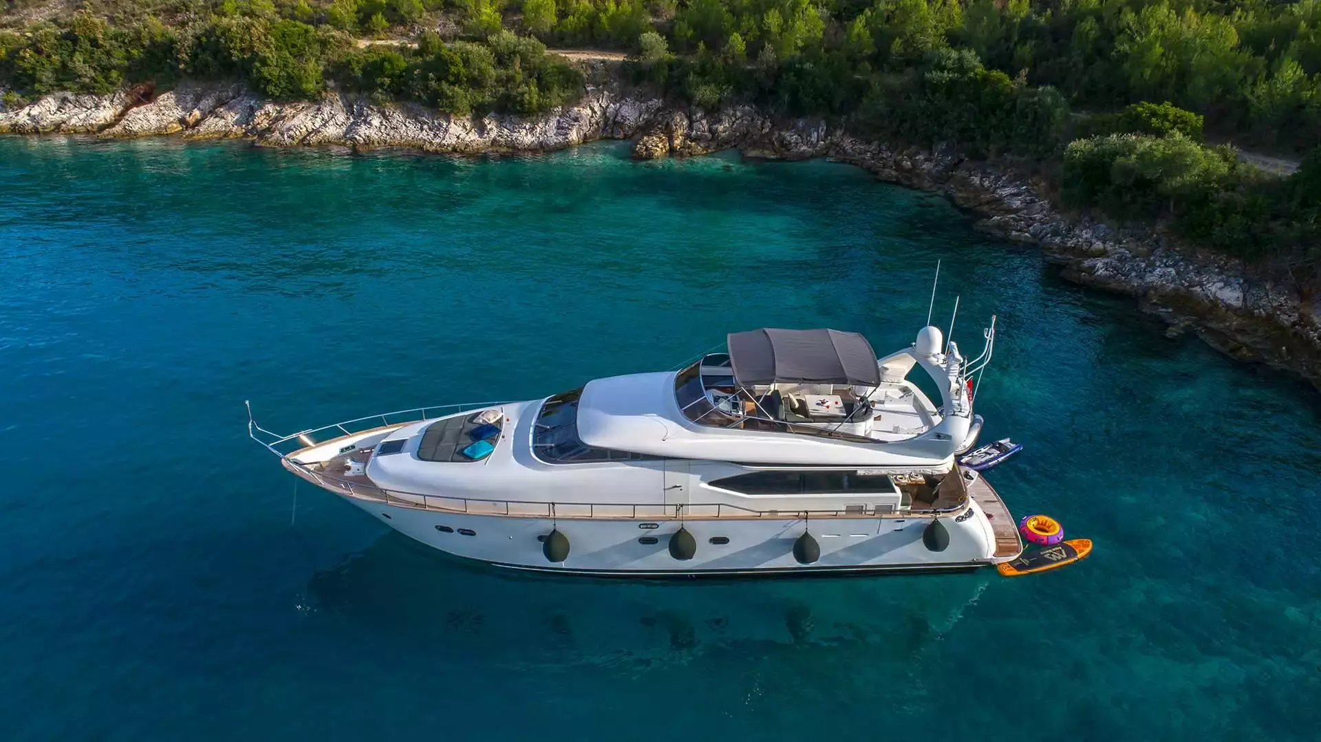 Jantar by Maiora – Private Motor Yacht Charter in Budva – Special Offer at Boatcrowd