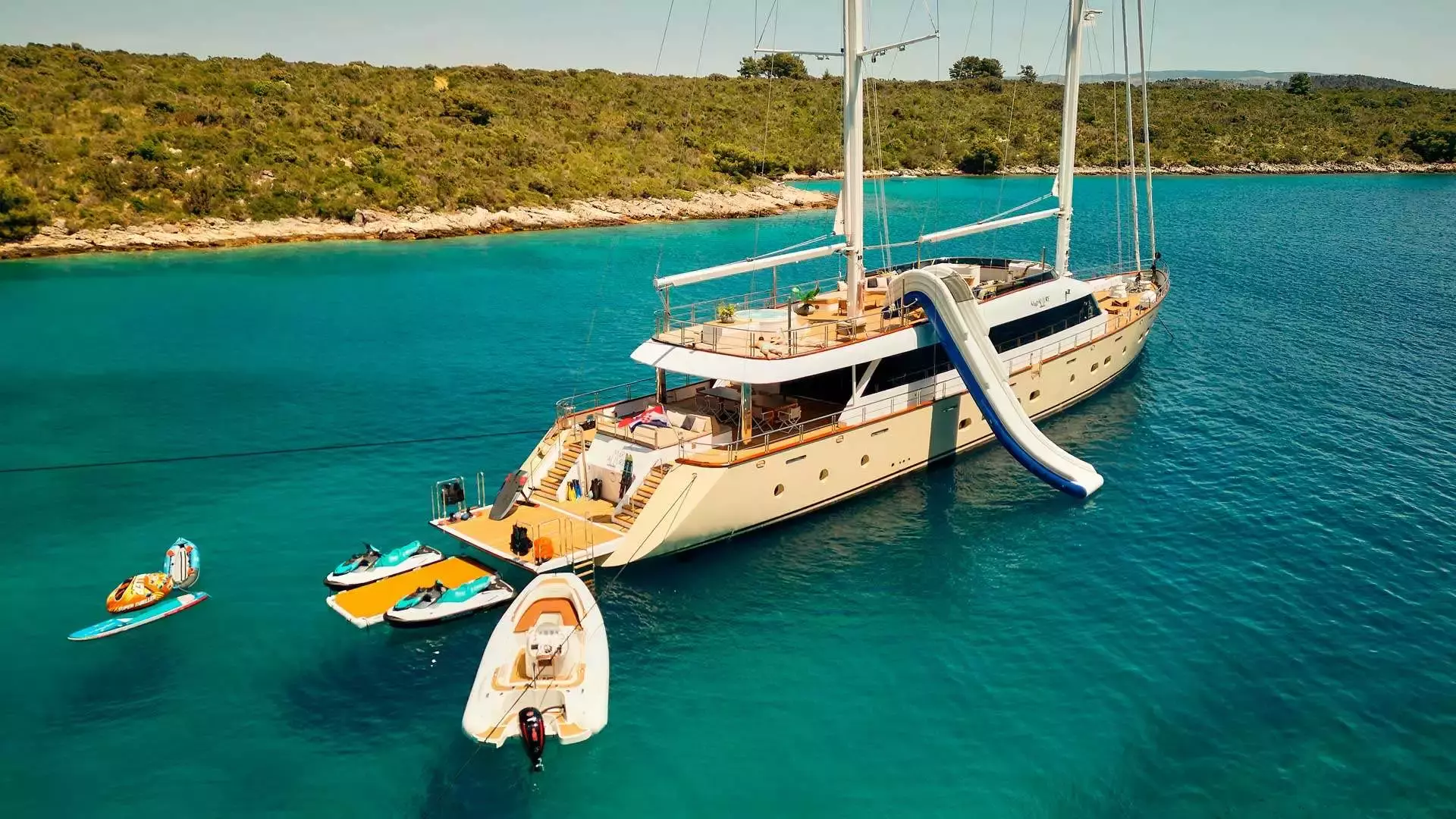 Mar Allure by Custom Made – Private Motor Sailer Charter in Split – Special Offer at Boatcrowd