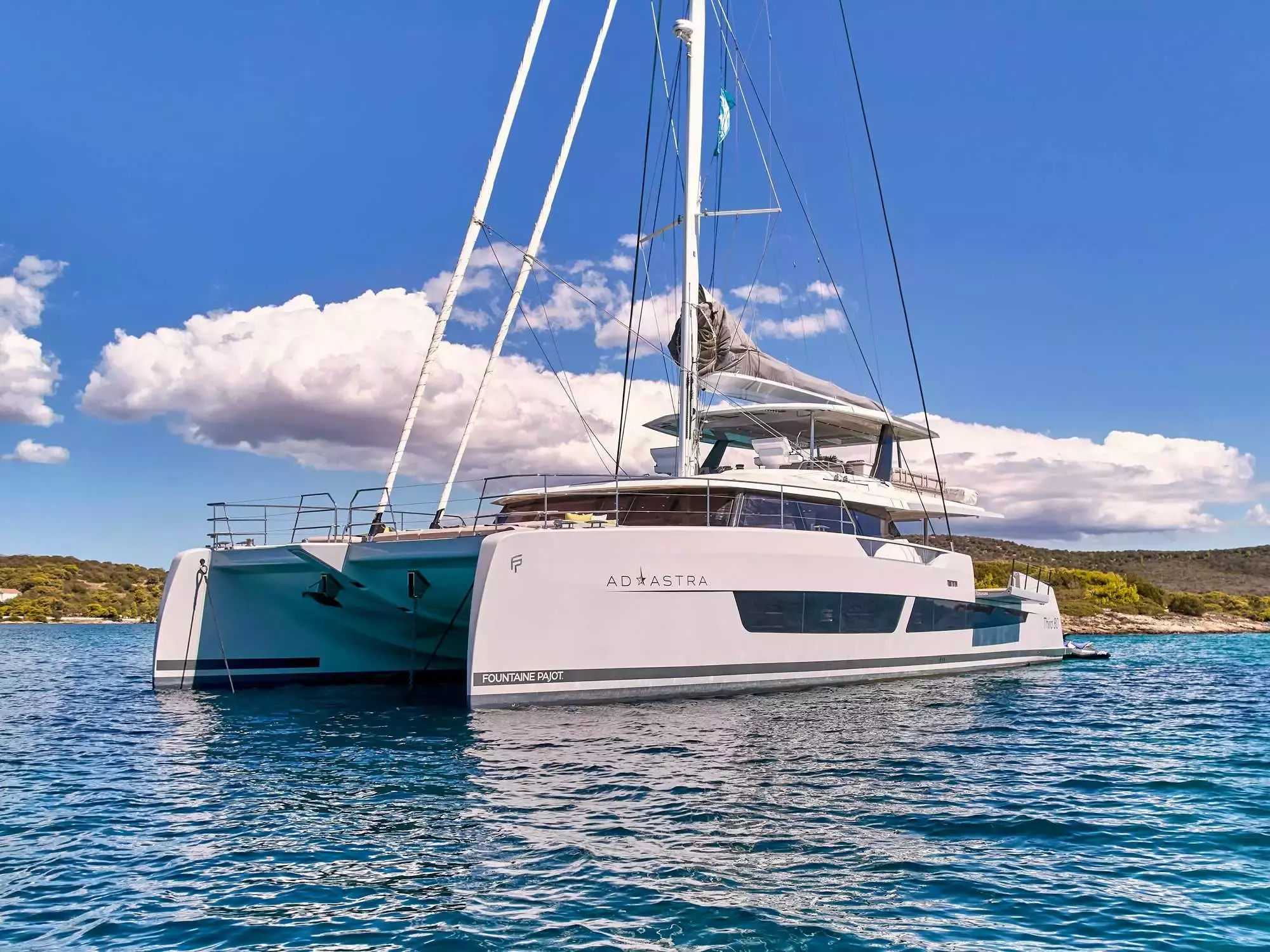 Ad Astra 80 by Fountaine Pajot - Private Luxury Catamaran Charter in Greece – Special Offer at Boatcrowd