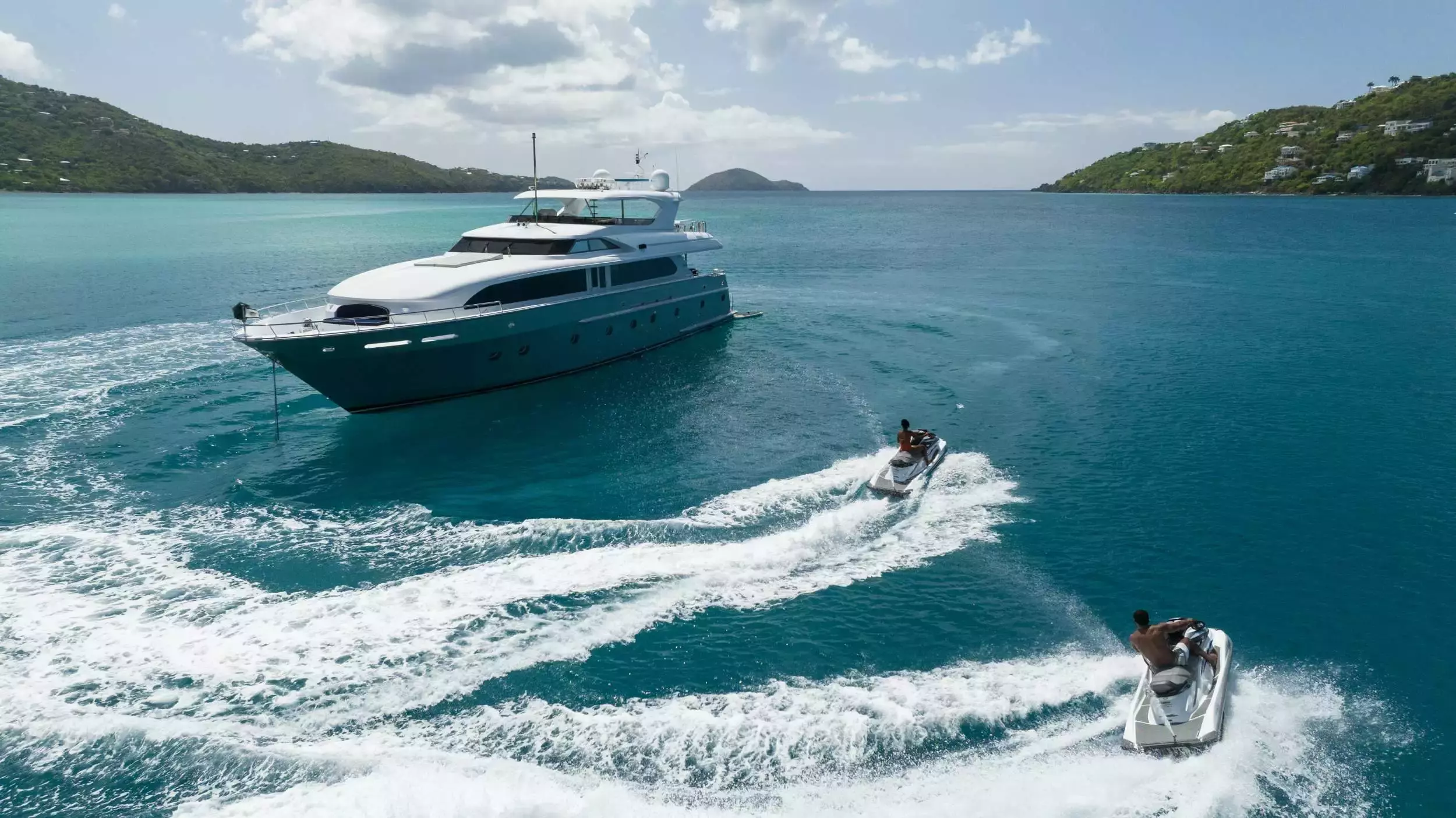 Outta Touch by Intermarine - Top rates for a Charter of a private Motor Yacht in US Virgin Islands