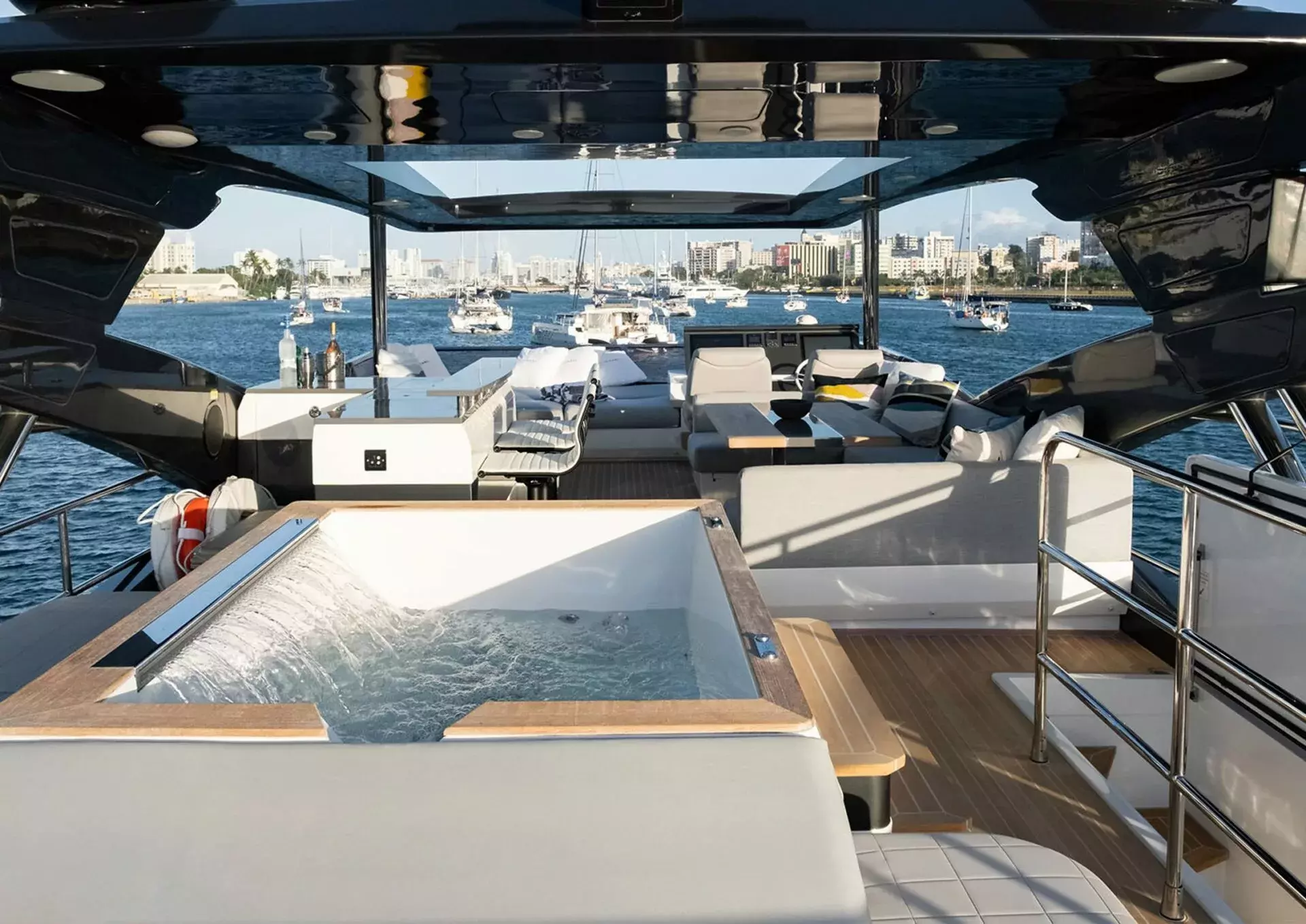 Omnia by Pearl - Special Offer for a private Motor Yacht Charter in Cannes with a crew
