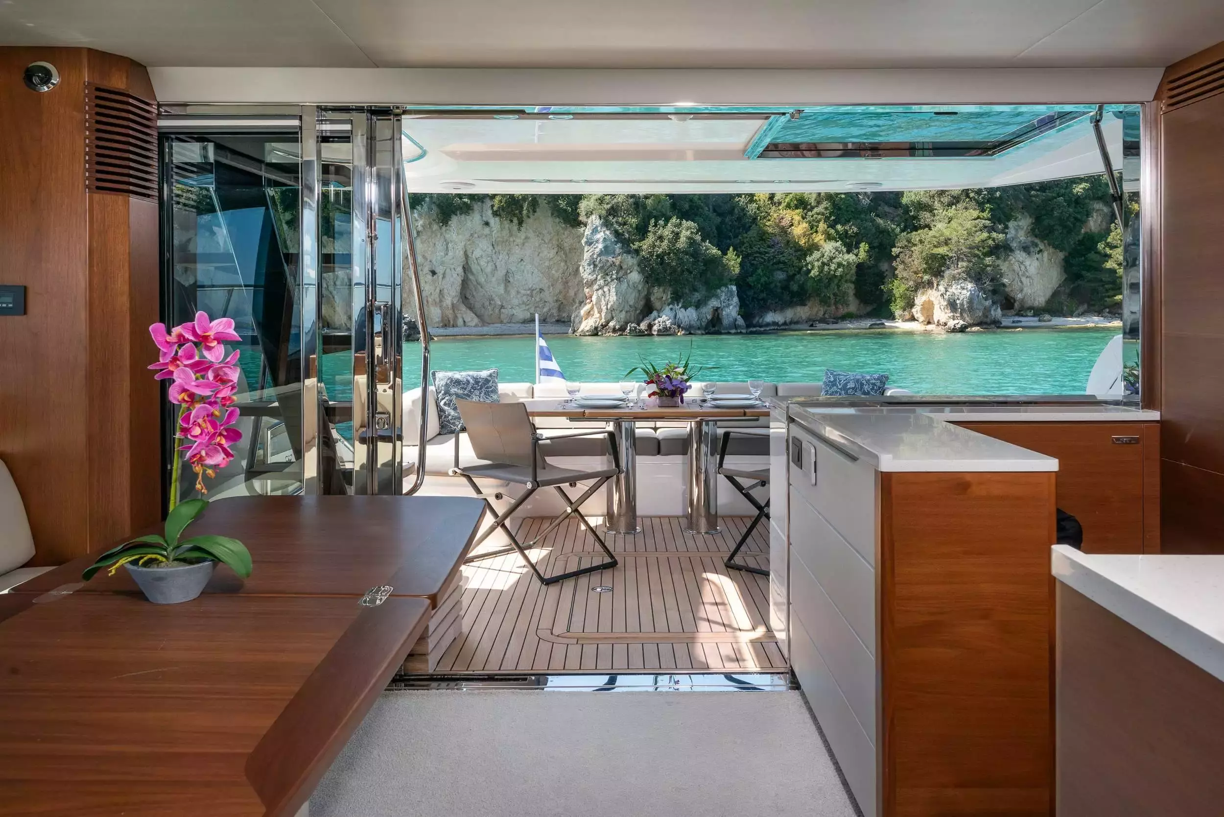 Far & Away by Princess - Special Offer for a private Motor Yacht Charter in Mykonos with a crew