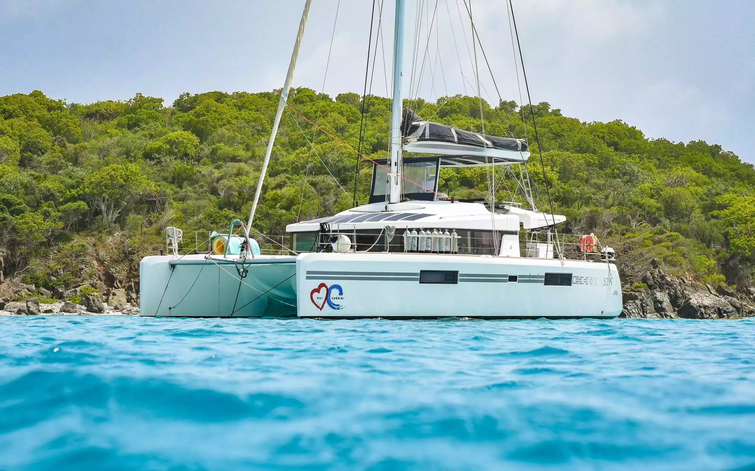 Oui Cherie by Lagoon - Top rates for a Charter of a private Sailing Catamaran in British Virgin Islands