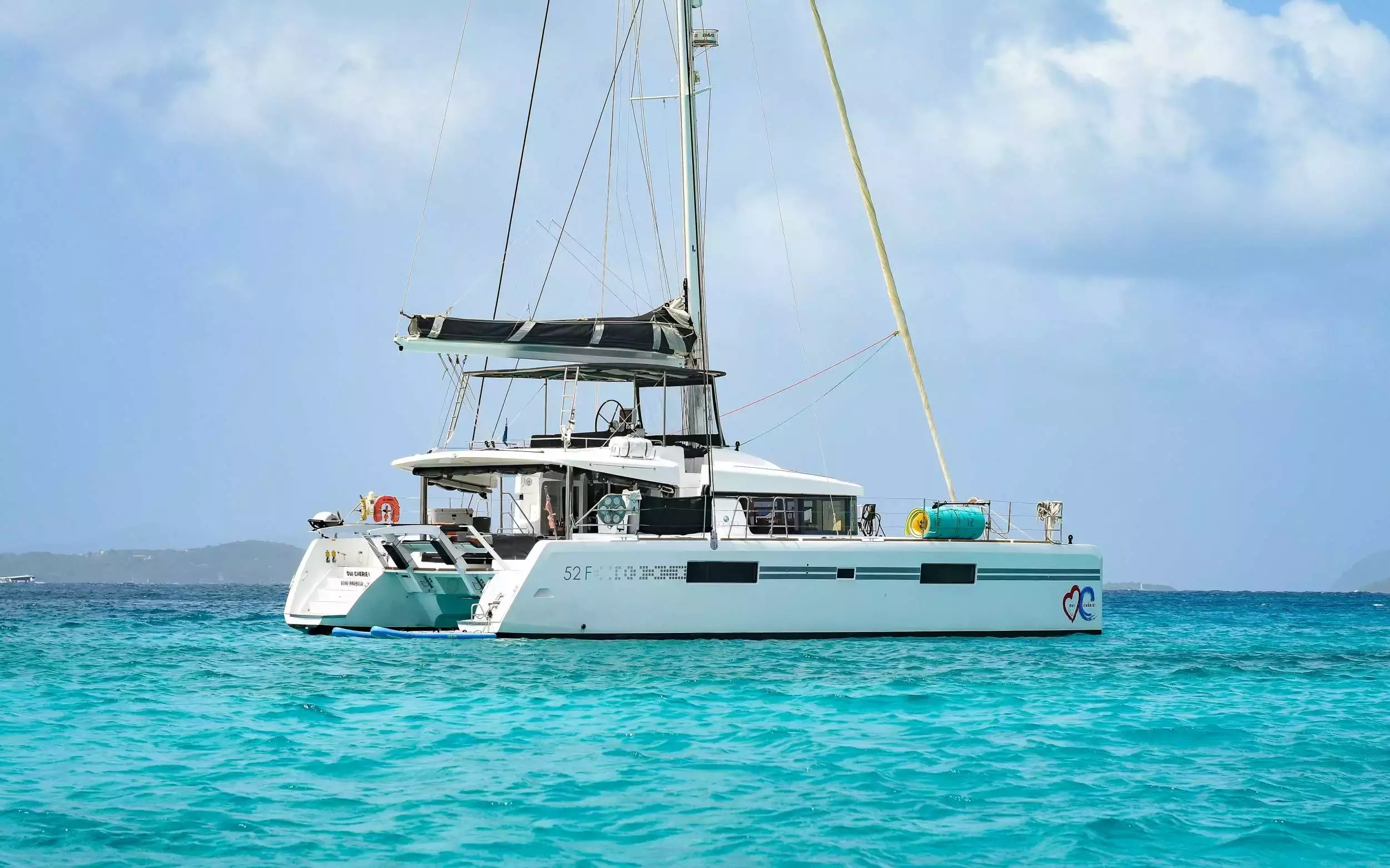 Oui Cherie by Lagoon - Top rates for a Charter of a private Sailing Catamaran in British Virgin Islands