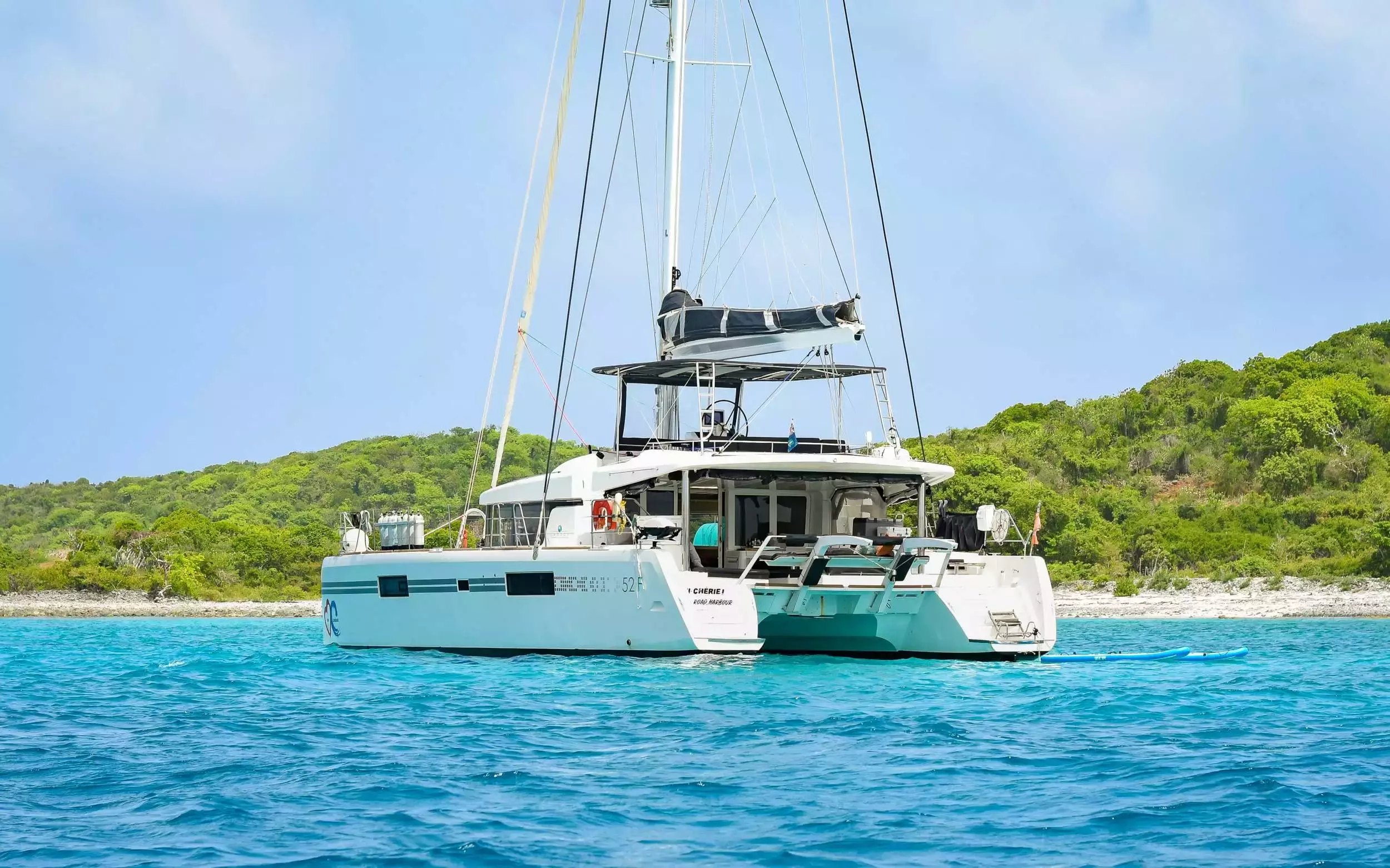 Oui Cherie by Lagoon - Top rates for a Charter of a private Sailing Catamaran in British Virgin Islands