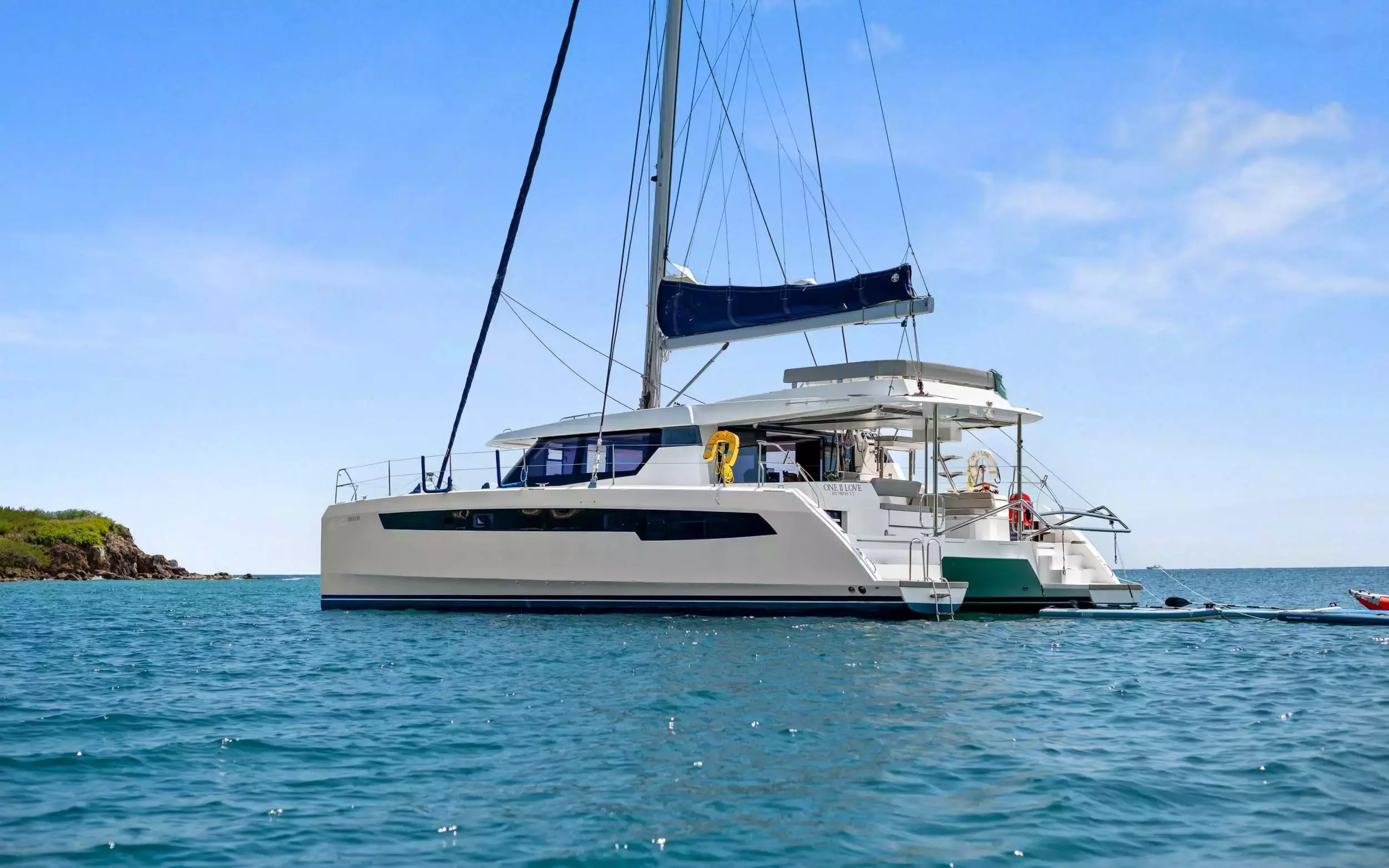 One II Love by Leopard Catamarans - Top rates for a Charter of a private Sailing Catamaran in British Virgin Islands
