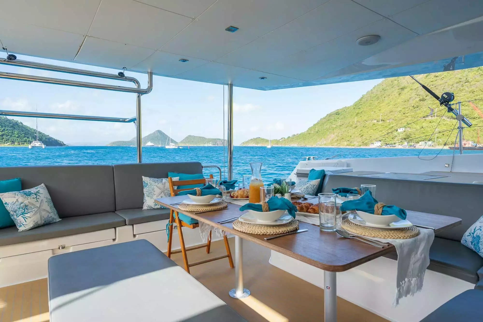 Serenity IV by Dufour - Top rates for a Charter of a private Sailing Catamaran in US Virgin Islands