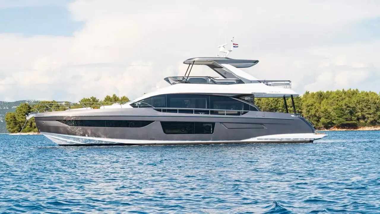 Aglaya by Azimut - Special Offer for a private Motor Yacht Charter in Dubrovnik with a crew