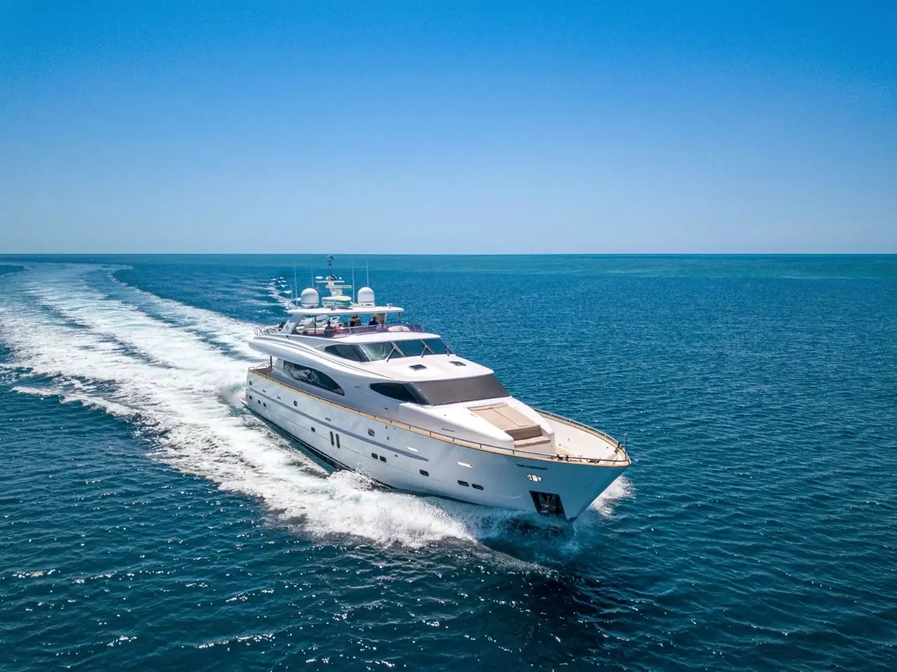 Triple 888 by Horizon - Special Offer for a private Motor Yacht Charter in Viseisei with a crew