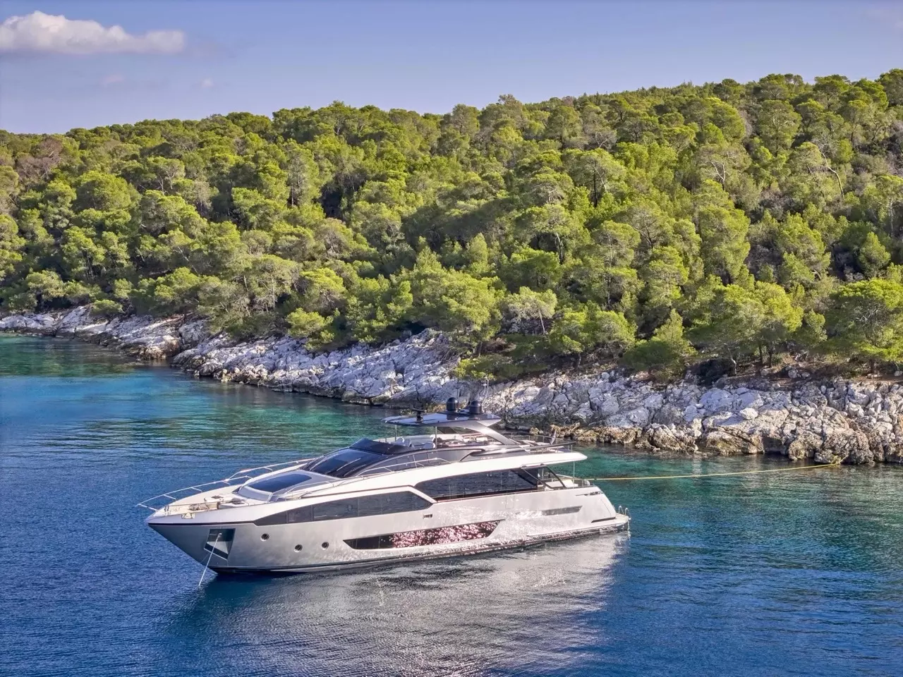 Sylia by Riva - Special Offer for a private Motor Yacht Charter in Lefkada with a crew