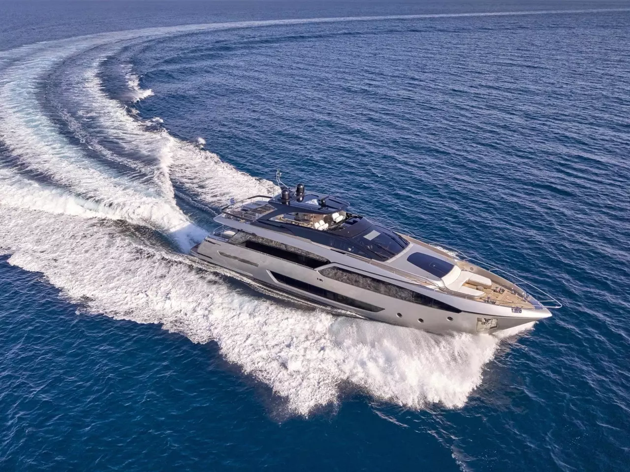 Sylia by Riva - Special Offer for a private Motor Yacht Charter in Lefkada with a crew