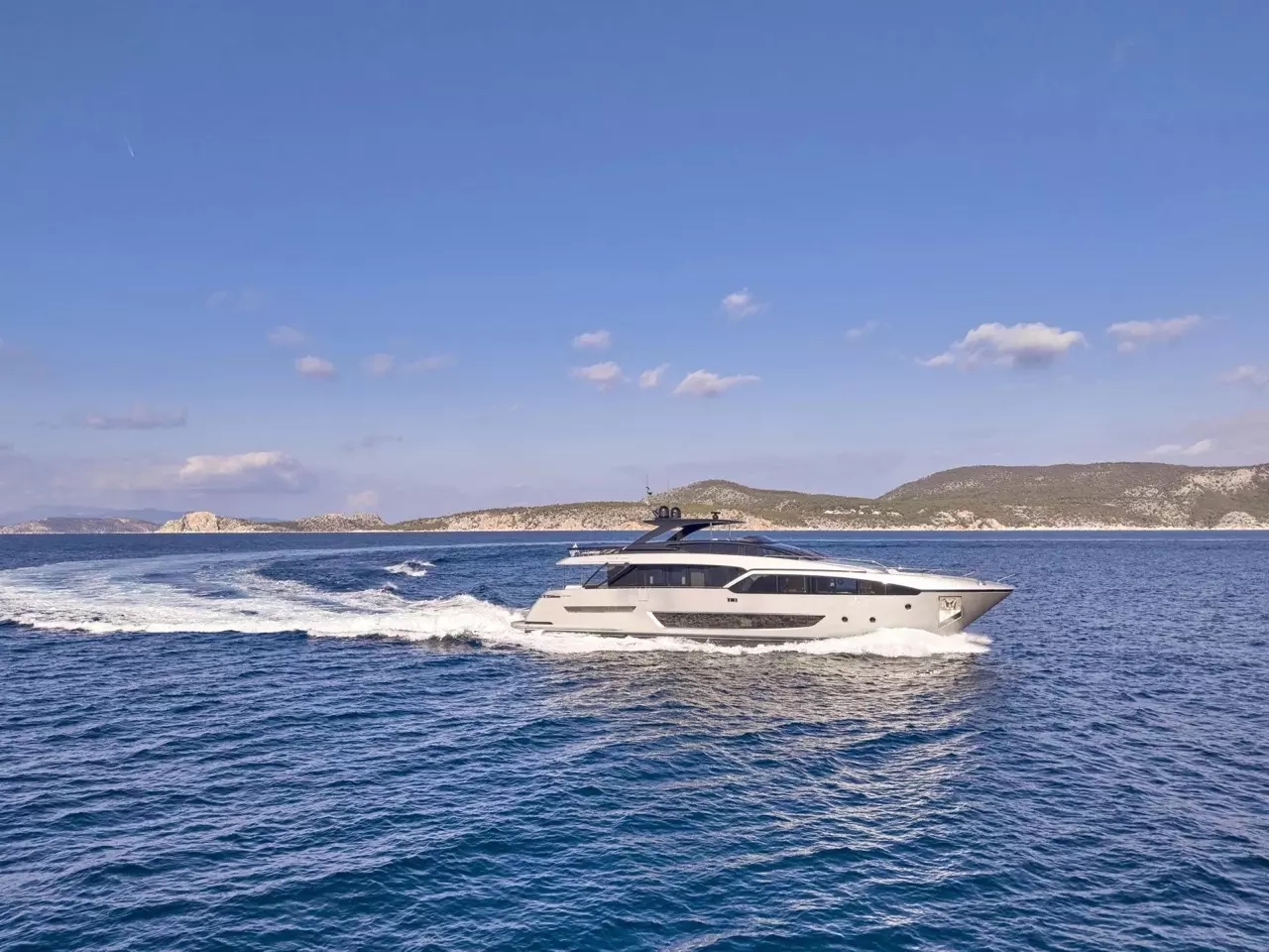 Sylia by Riva - Special Offer for a private Motor Yacht Charter in Lefkada with a crew