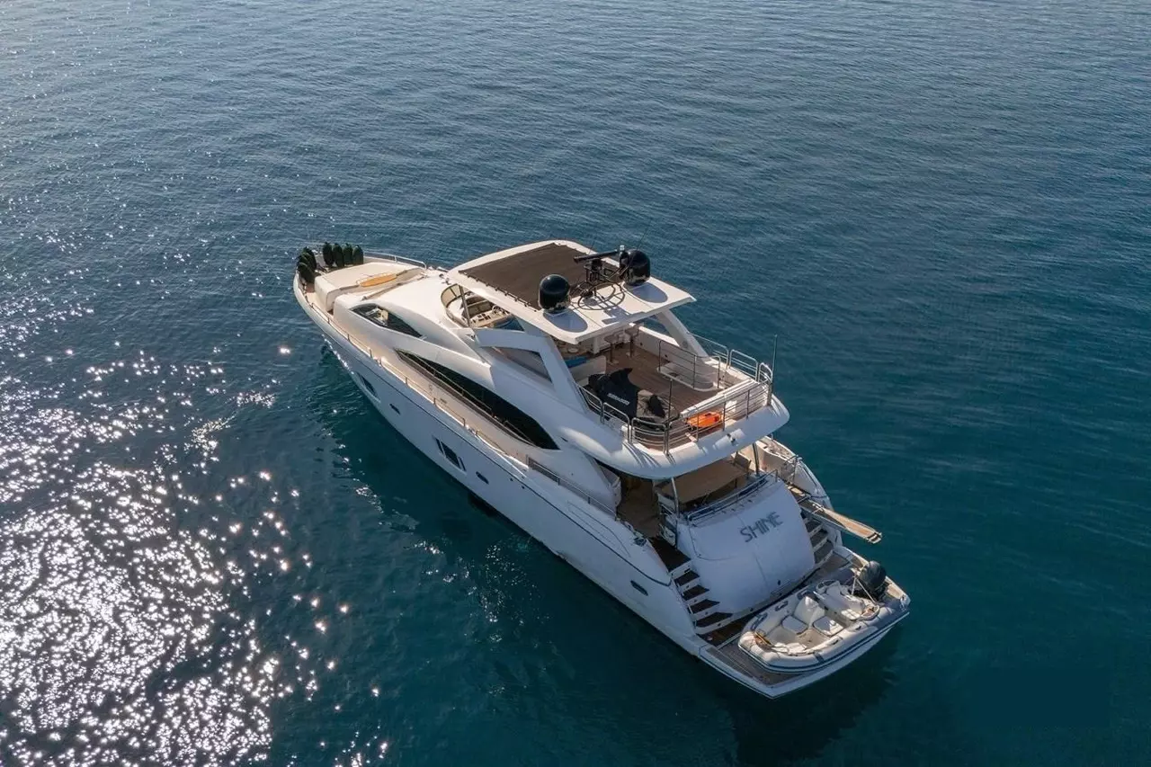 Shine R by Sunseeker - Special Offer for a private Motor Yacht Charter in Mykonos with a crew