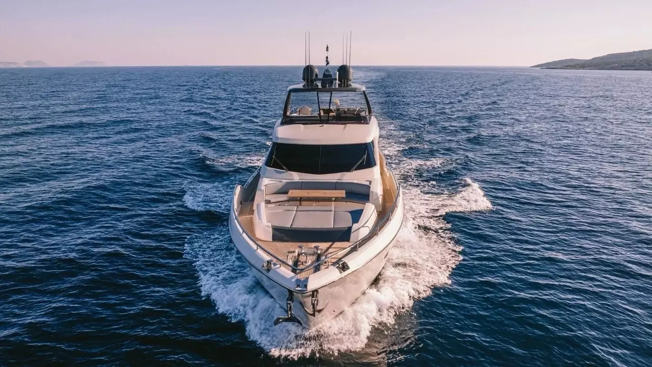 Anassa by Ferretti - Special Offer for a private Motor Yacht Charter in Lefkada with a crew