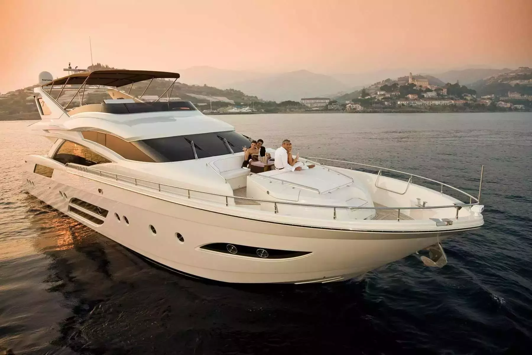 Why Not by Dominator - Special Offer for a private Motor Yacht Charter in Mykonos with a crew