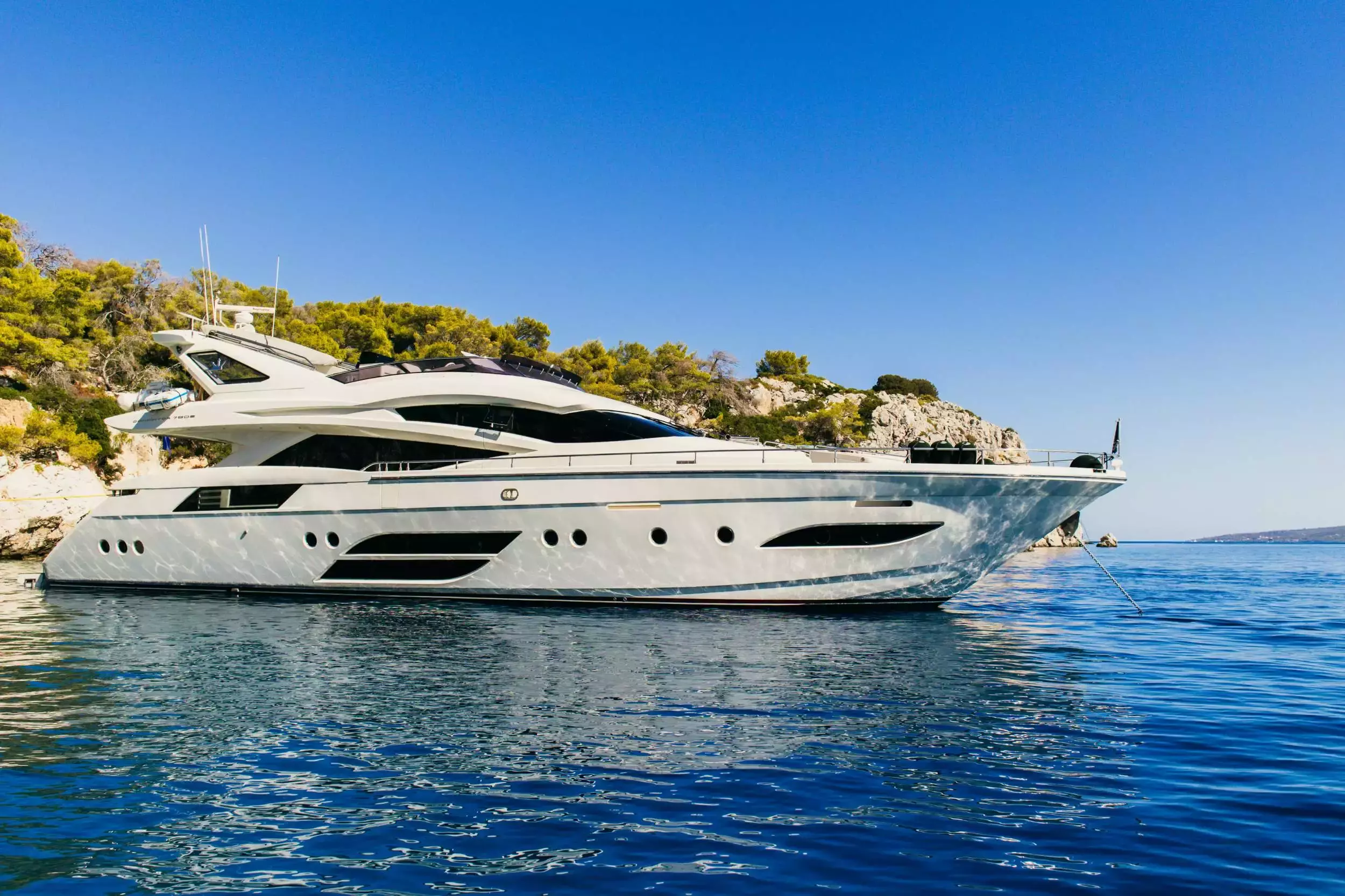 Why Not by Dominator – Private Motor Yacht Charter in Patras – Special Offer at Boatcrowd