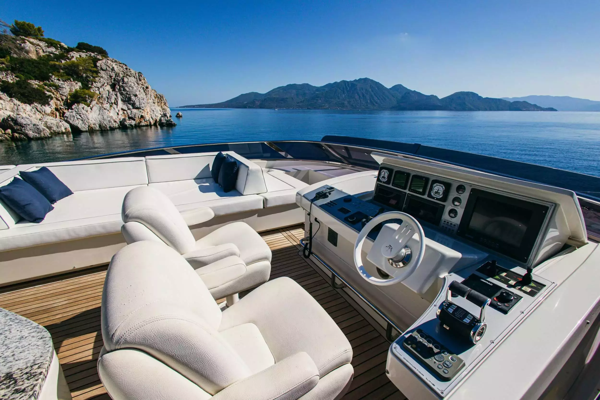 Why Not by Dominator – Private Motor Yacht Charter in Patras – Special Offer at Boatcrowd