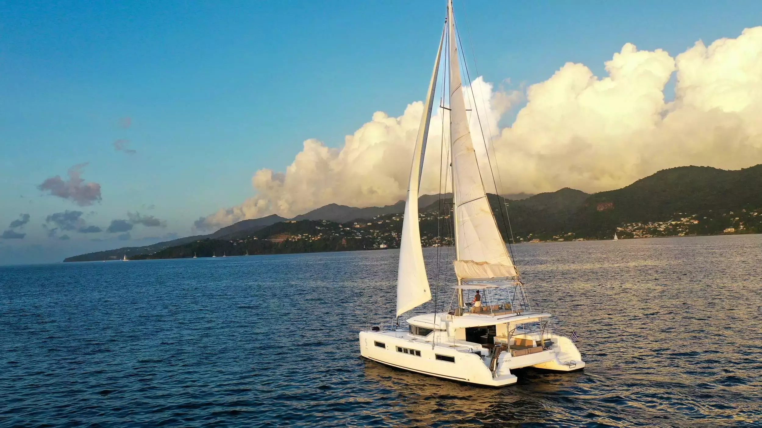Swan by Lagoon - Top rates for a Charter of a private Sailing Catamaran in St Lucia