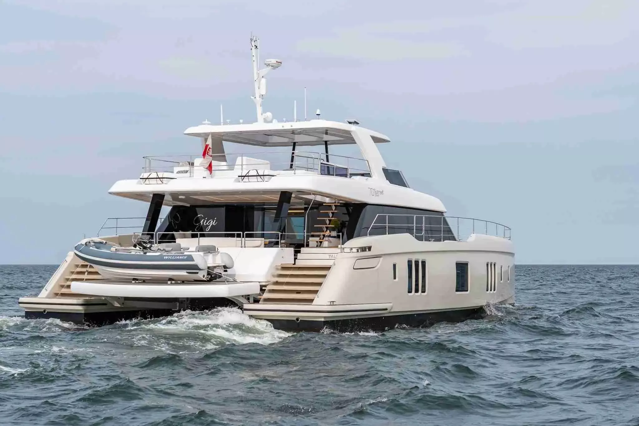Gigi by Sunreef Yachts - Special Offer for a private Luxury Catamaran Charter in Tortola with a crew