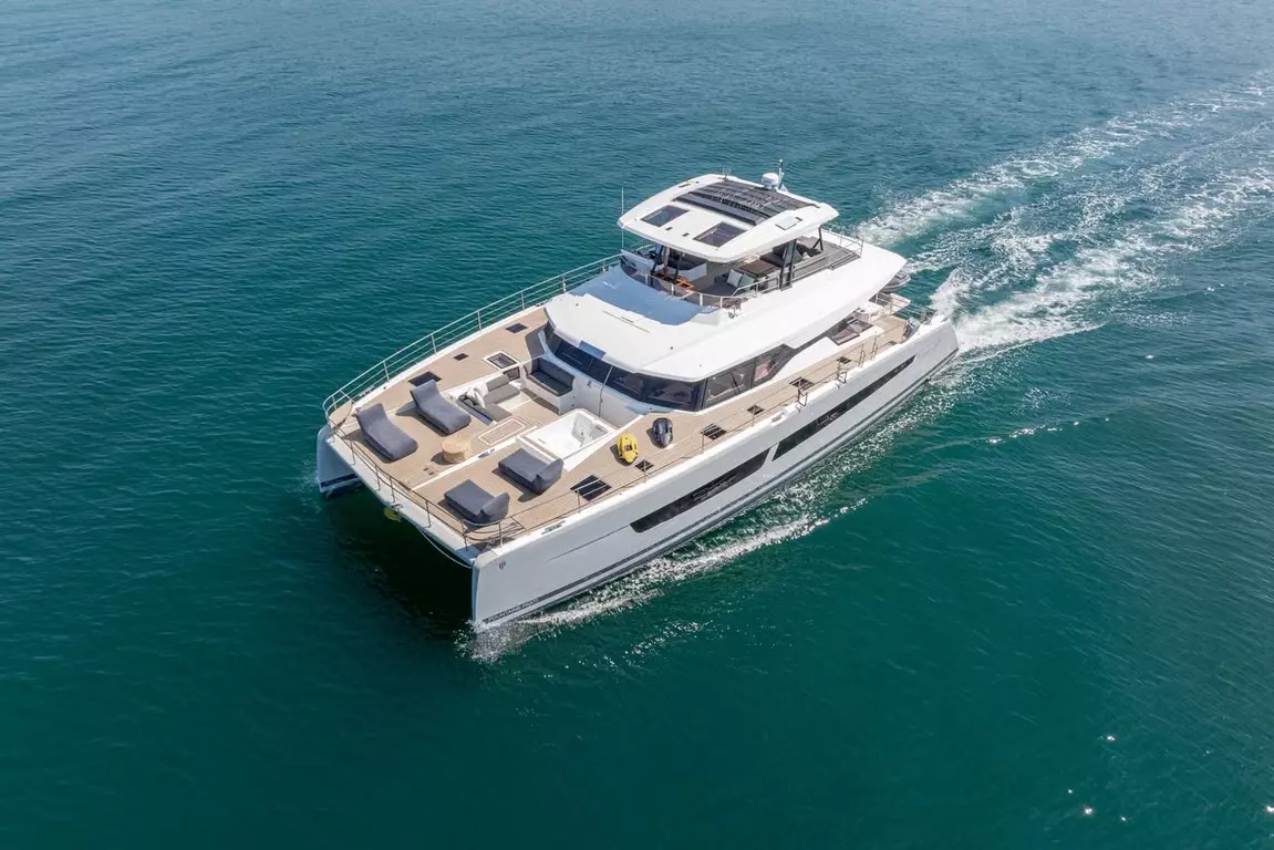 Core by Sunreef Yachts - Special Offer for a private Luxury Catamaran Charter in Capri with a crew