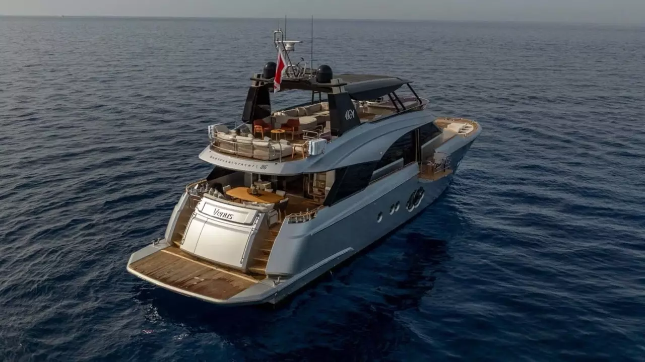 Venus by Monte Carlo - Special Offer for a private Motor Yacht Charter in Sardinia with a crew