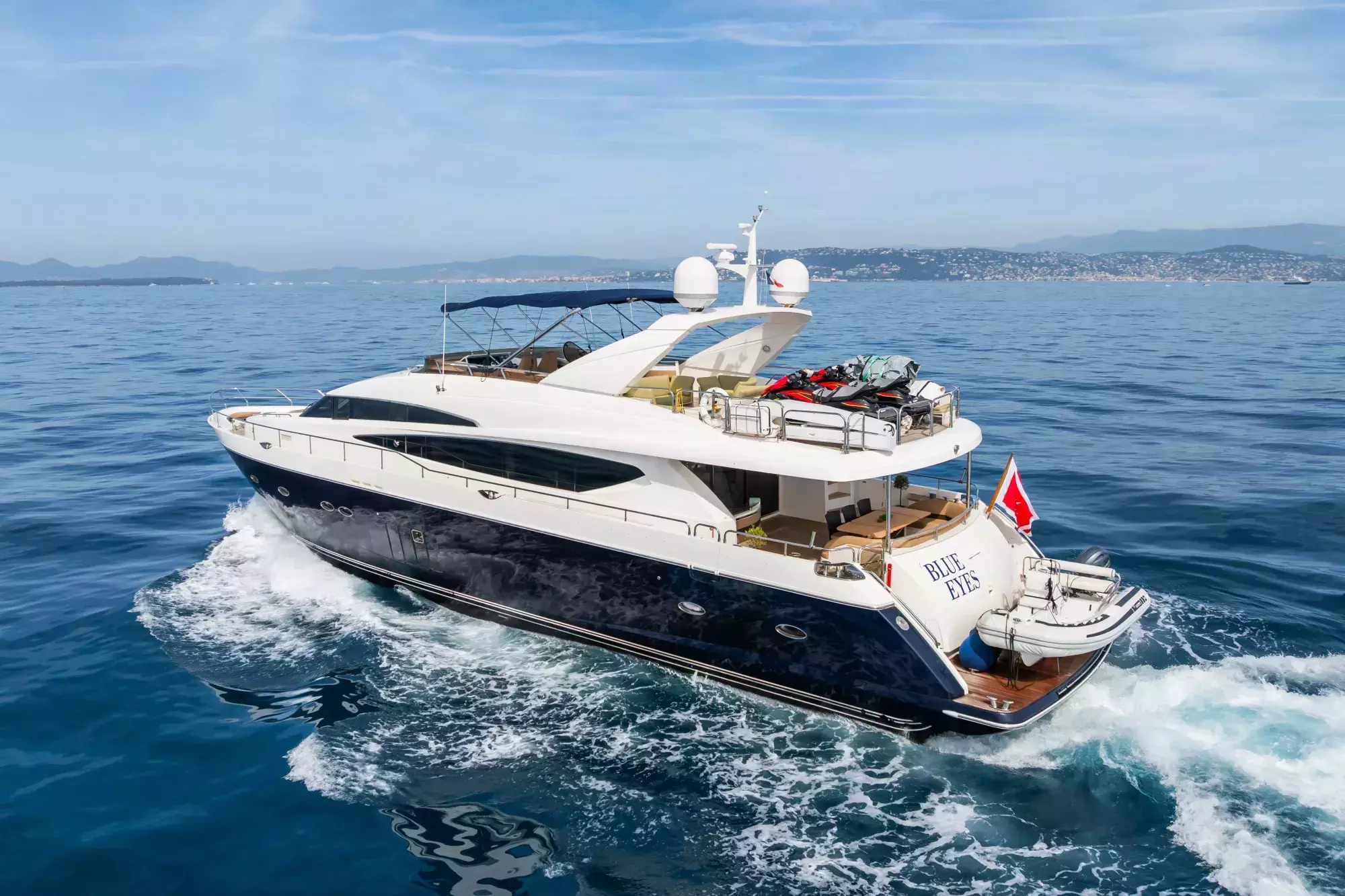 Blue Eyes by Princess - Special Offer for a private Motor Yacht Charter in Sardinia with a crew