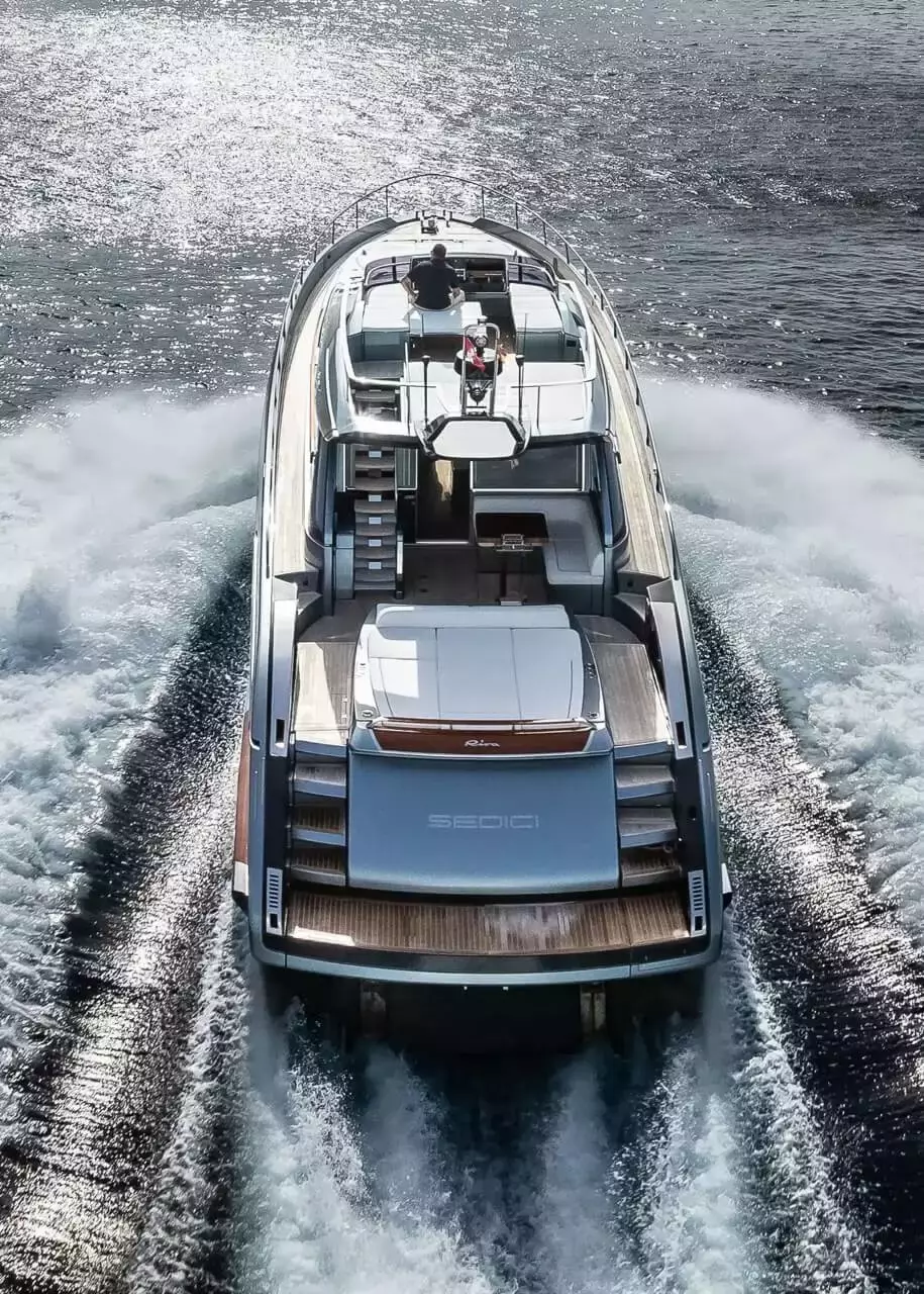 Sedici by Riva - Special Offer for a private Motor Yacht Charter in Naples with a crew