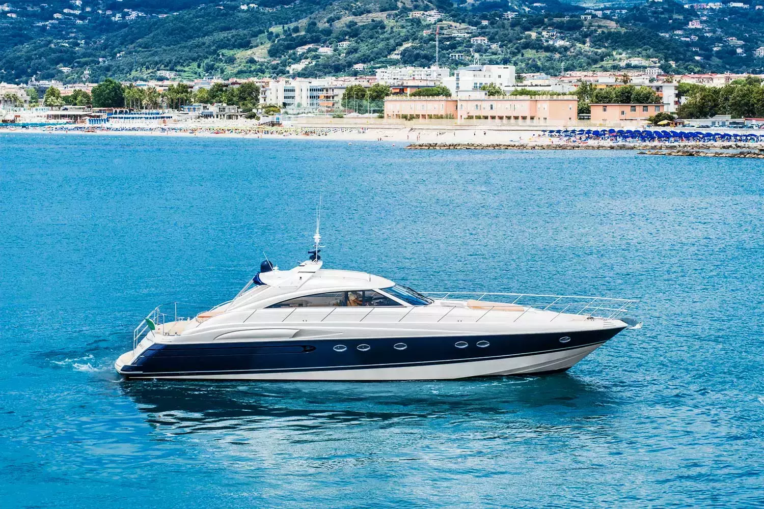 AS2 by Princess - Special Offer for a private Power Boat Charter in La Spezia with a crew