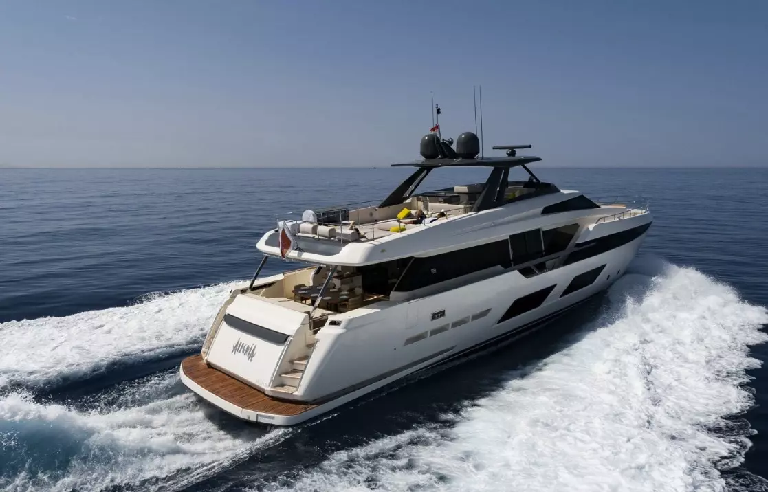 Allegria II by Ferretti - Special Offer for a private Superyacht Charter in Golfe-Juan with a crew