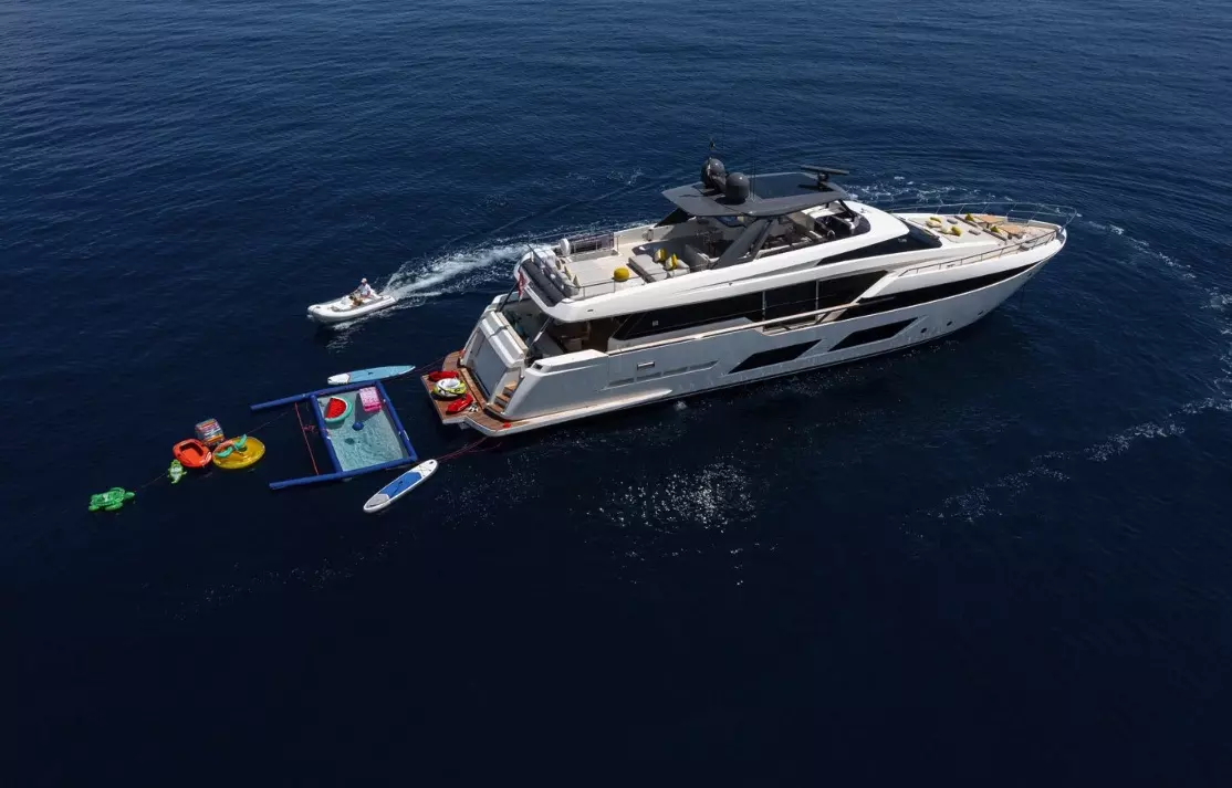 Allegria II by Ferretti - Special Offer for a private Superyacht Charter in Golfe-Juan with a crew
