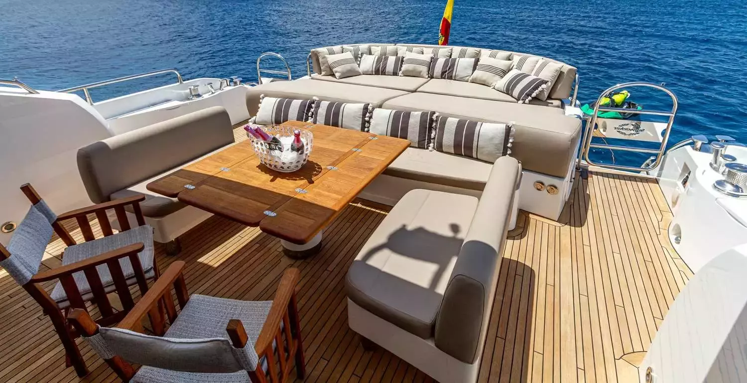Basad by Sunseeker - Special Offer for a private Motor Yacht Charter in Ibiza with a crew