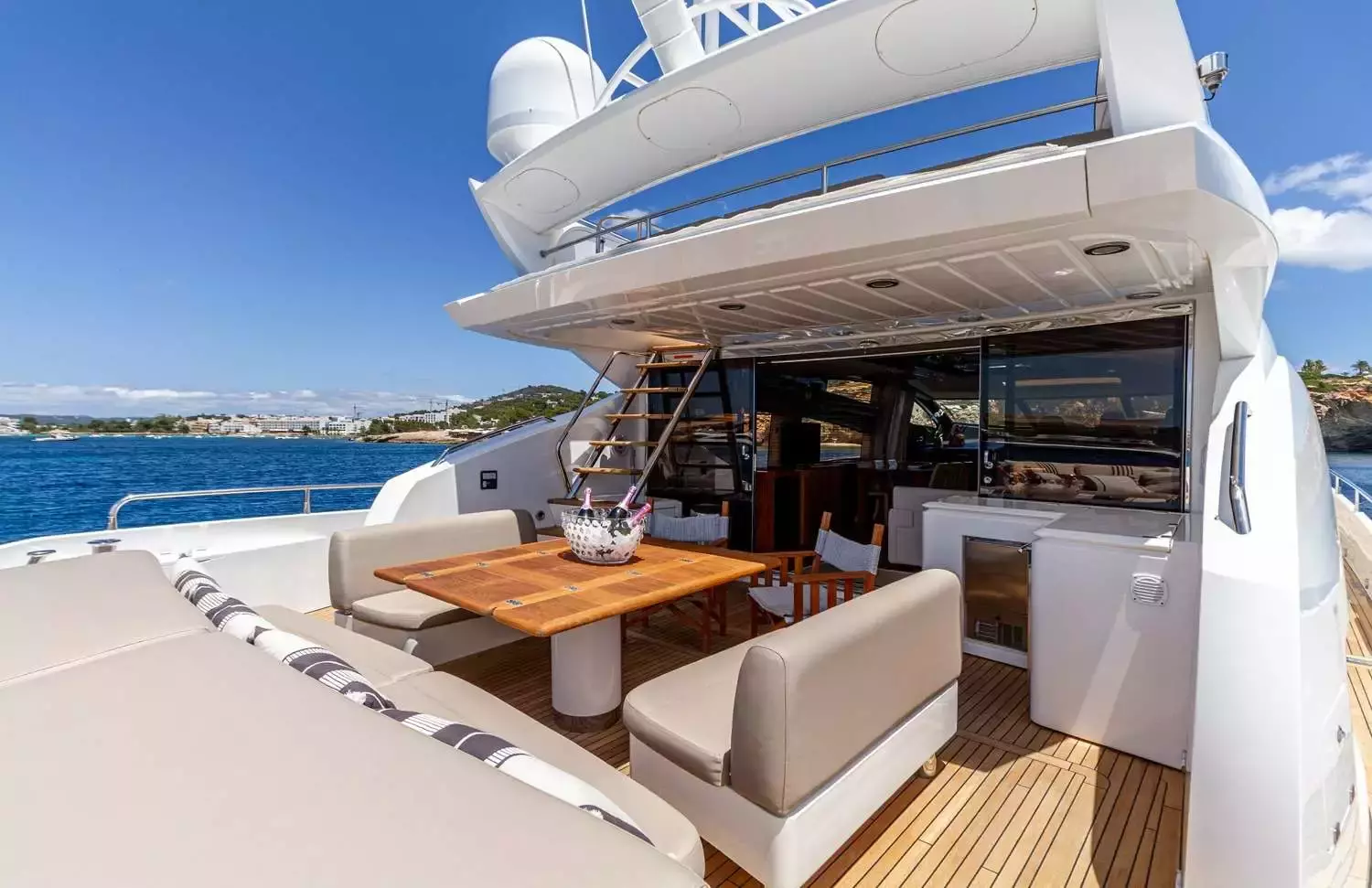 Basad by Sunseeker - Special Offer for a private Motor Yacht Charter in Ibiza with a crew