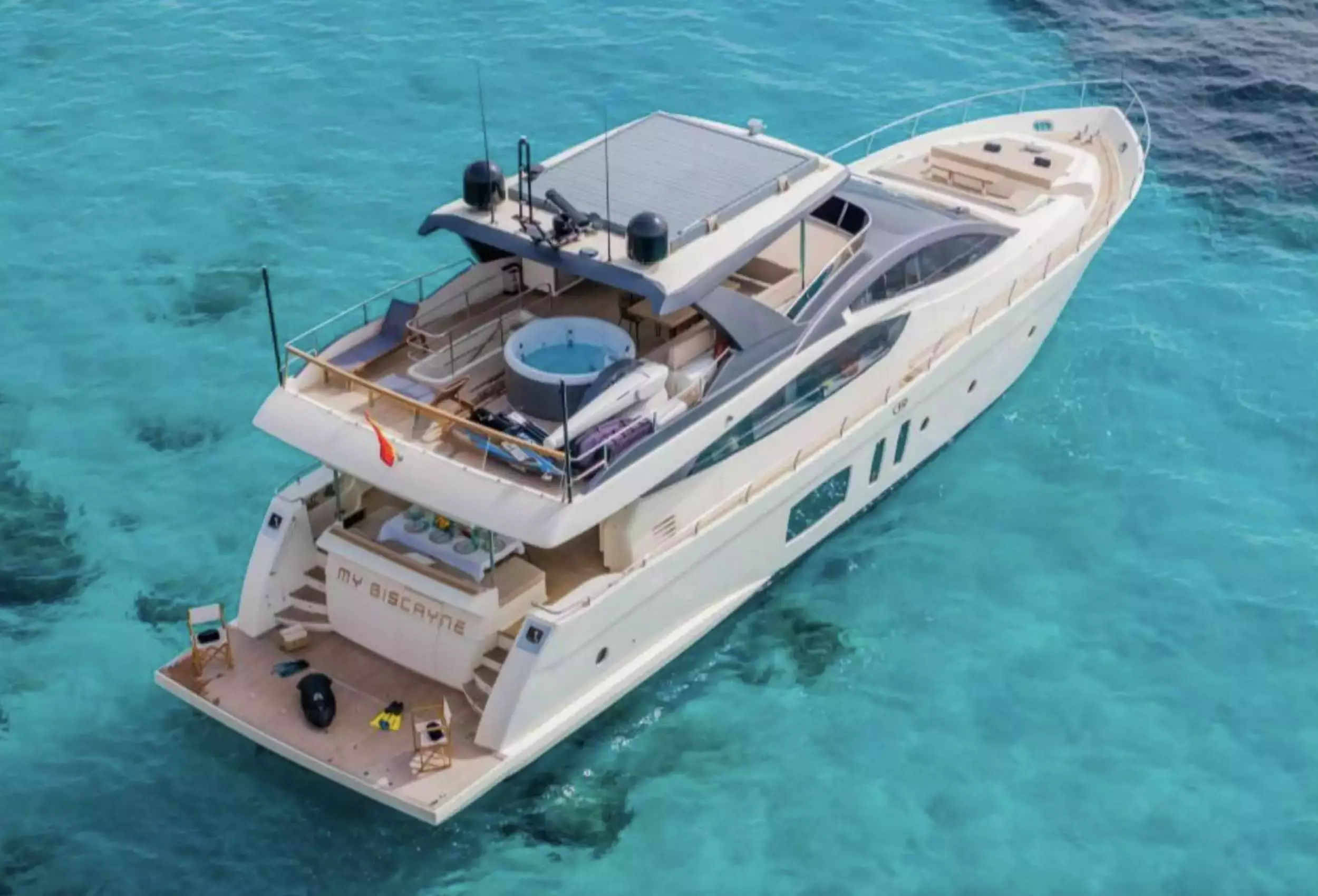Biscayne by  - Special Offer for a private Motor Yacht Charter in Ibiza with a crew