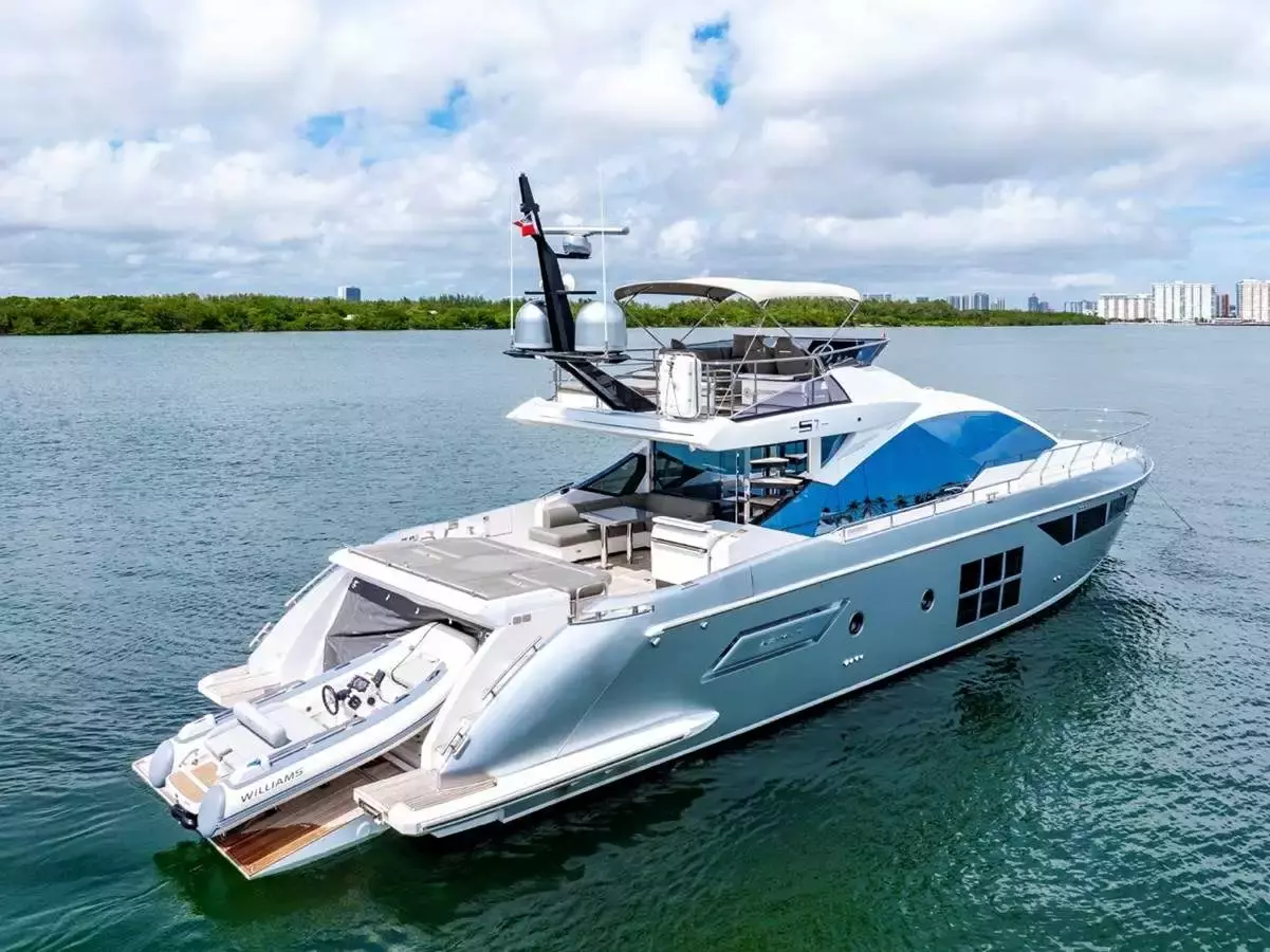 Water You Doing by Azimut - Special Offer for a private Motor Yacht Charter in Abacos with a crew