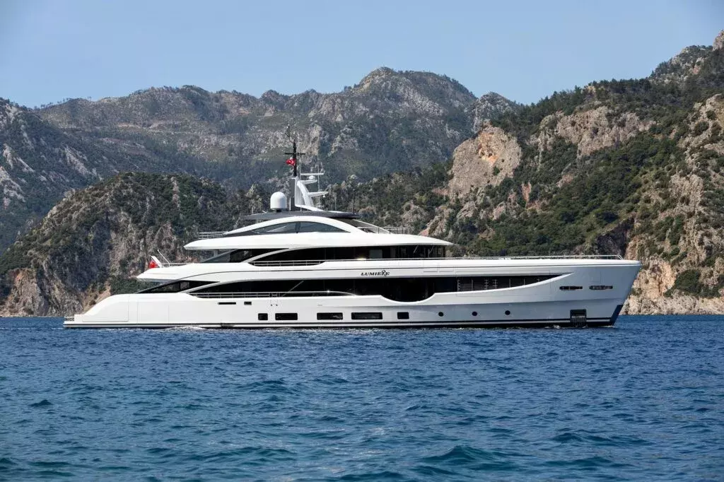 Lumiere by Benetti - Special Offer for a private Superyacht Charter in Golfe-Juan with a crew