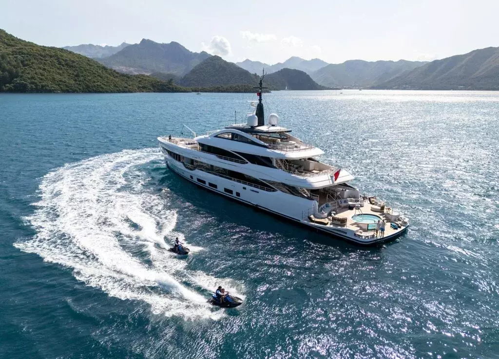 Lumiere by Benetti - Special Offer for a private Superyacht Charter in Golfe-Juan with a crew