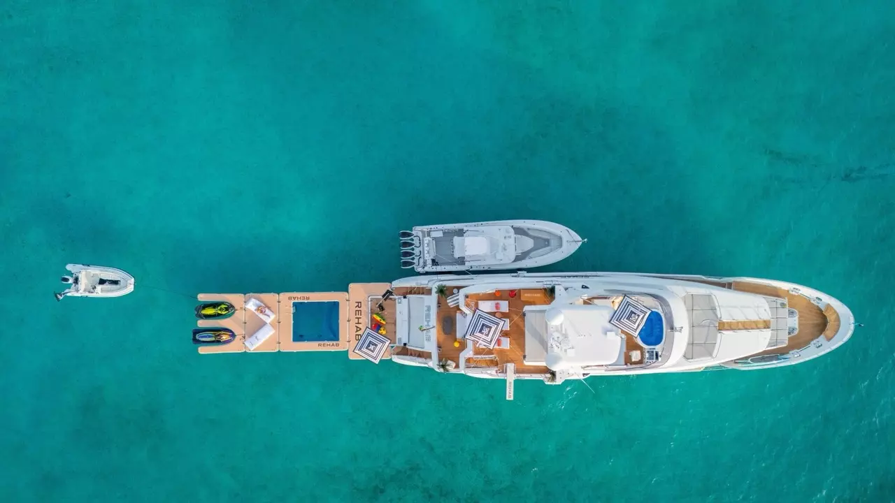 Rehab by Benetti - Top rates for a Charter of a private Superyacht in Barbados
