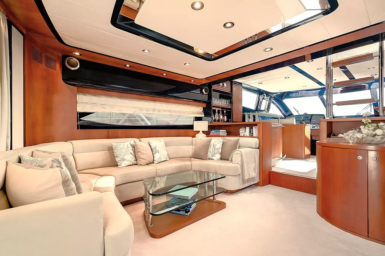 Eterno by Riva - Special Offer for a private Motor Yacht Charter in Santorini with a crew