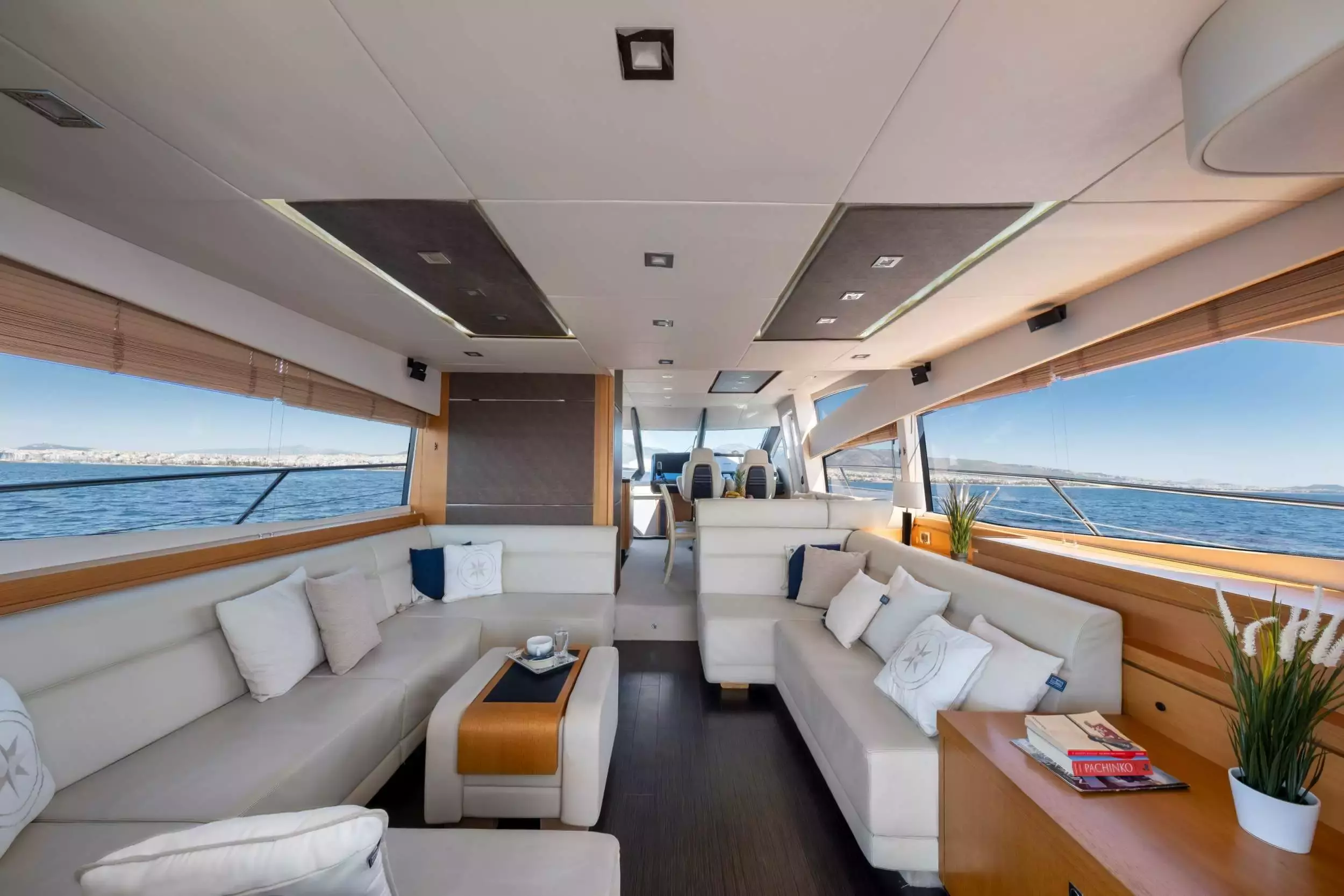 Polpo by Sunseeker - Special Offer for a private Motor Yacht Charter in Santorini with a crew