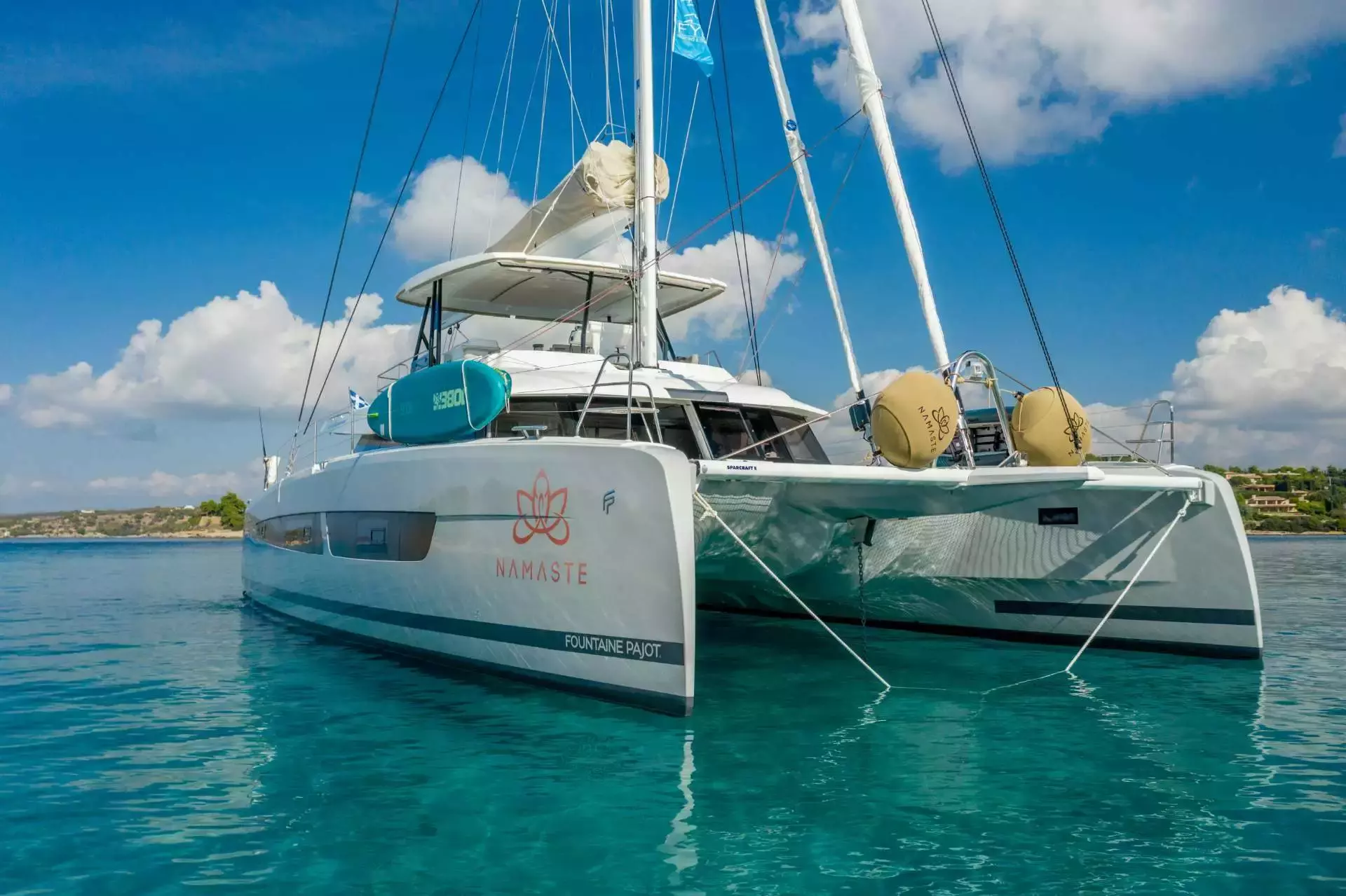 Namaste Samana by Fountaine Pajot – Private Sailing Catamaran Charter in Paros – Special Offer at Boatcrowd
