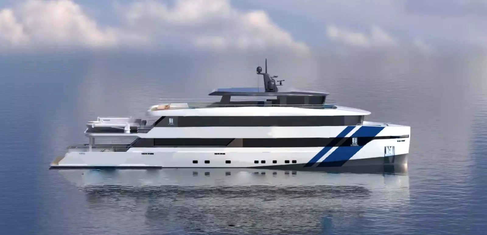 Blue Pearl by Custom – Special Offer on Private Motor Yacht Rental