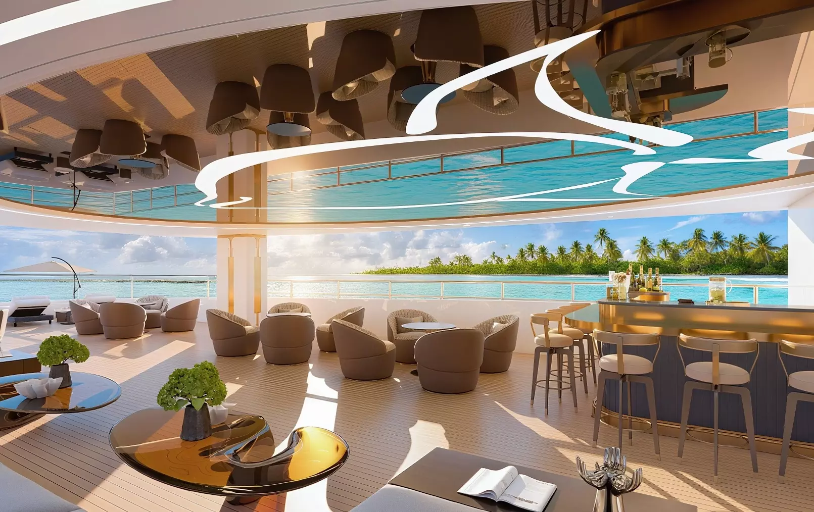 Blue Pearl by Custom – Special Offer on Private Motor Yacht Rental