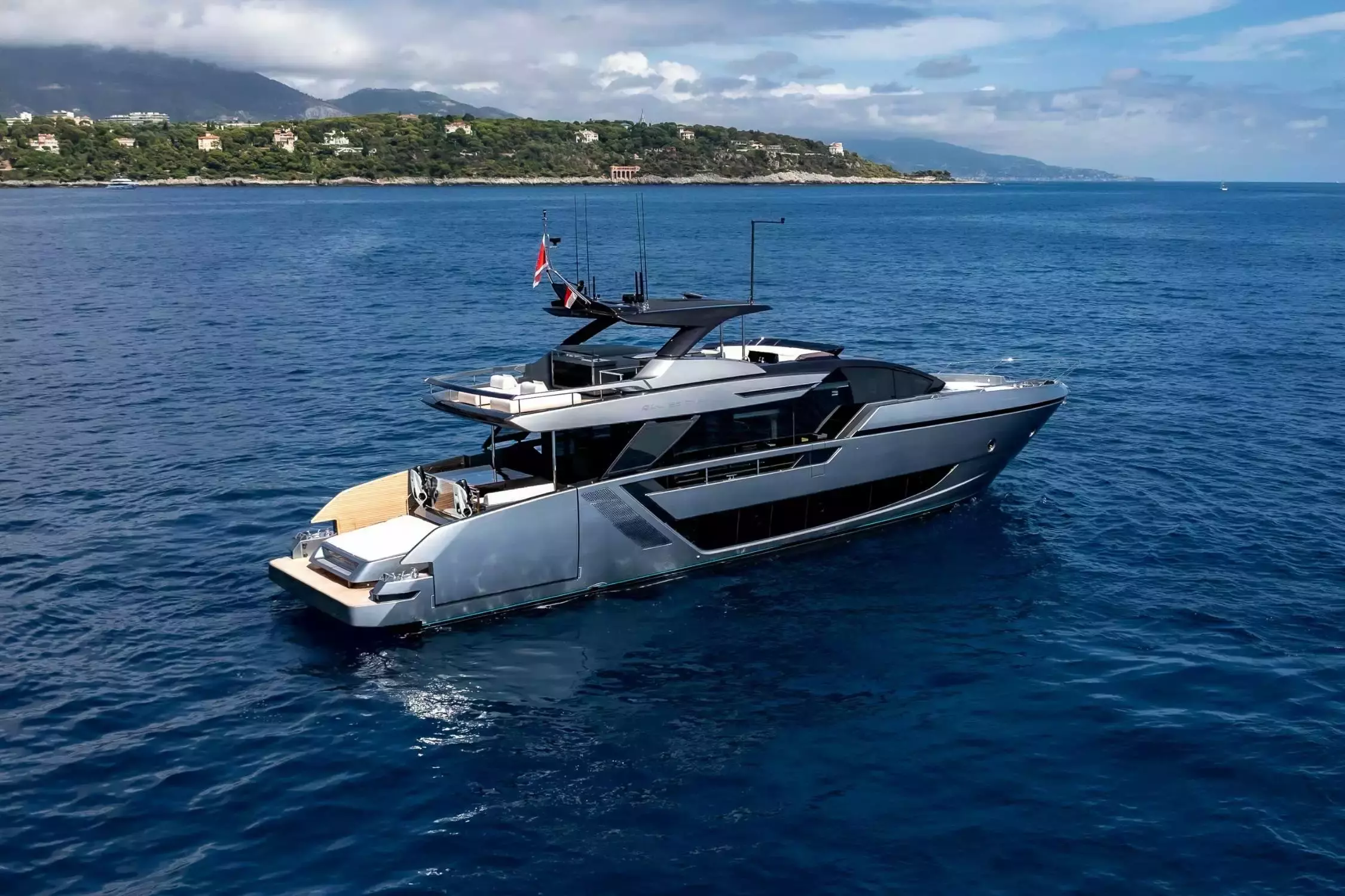 L'as Bleu by Riva – Private Motor Yacht Charter in St-Jean-Cap-Ferrat – Special Offer at Boatcrowd