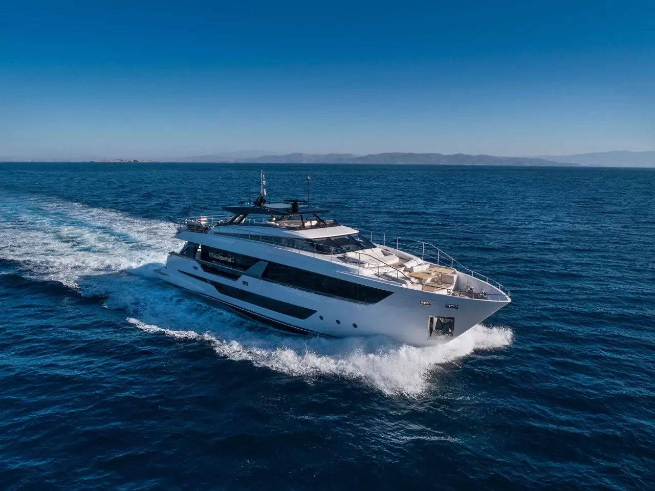 Spica by Ferretti - Private Motor Yacht Charter in Greece – Special Offer at Boatcrowd