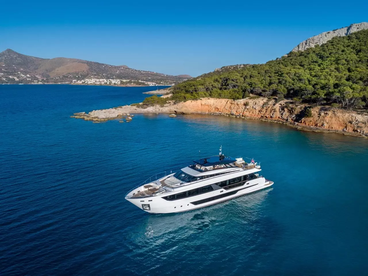 Spica by Ferretti - Private Motor Yacht Charter in Greece – Special Offer at Boatcrowd