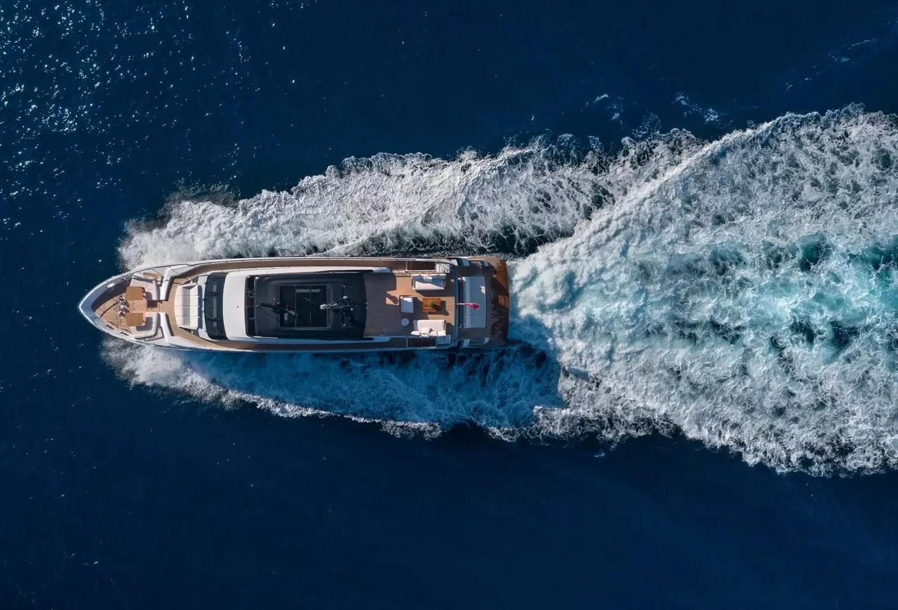 Spica by Ferretti - Private Motor Yacht Charter in Greece – Special Offer at Boatcrowd